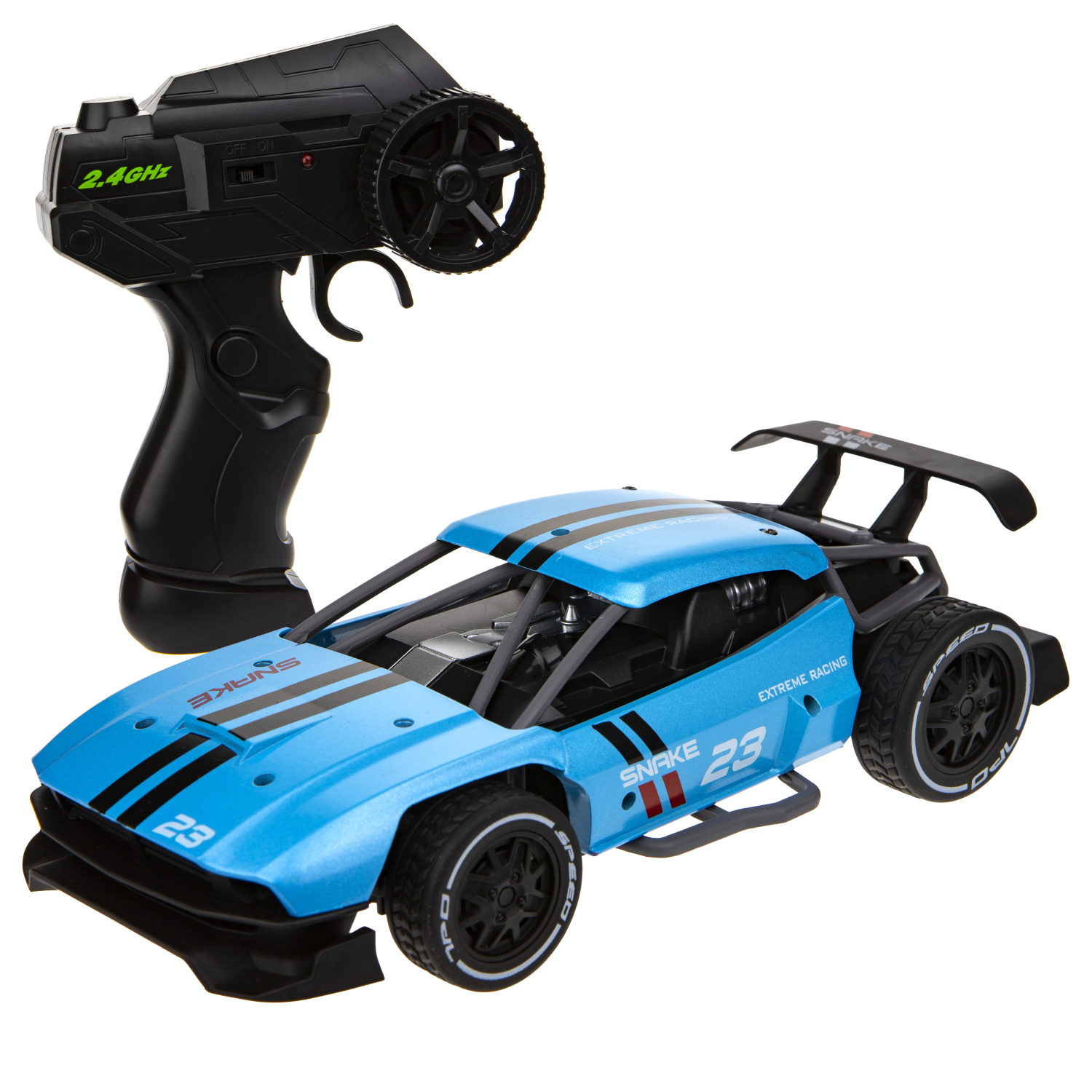 Машинка на пульте управления 1TOY Драйв спортивная, гоночная, спорткар на радиоуправлении