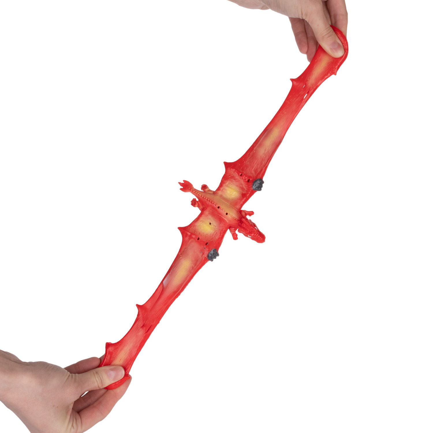 1TOY Супертянучка тягун в виде дракона, цвет в асс.