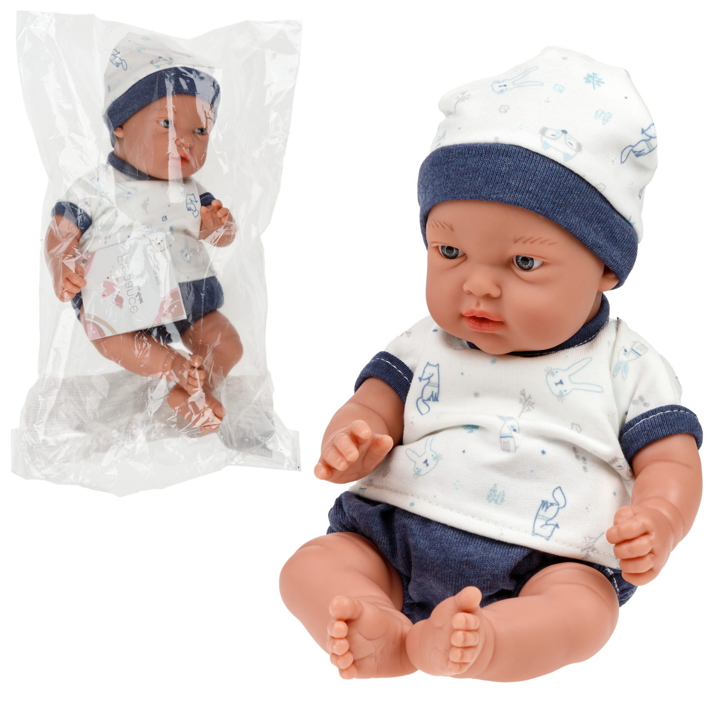 Кукла Arias ELEGANCE INDI 28 см, мягкое тело, 3 вида на выбор