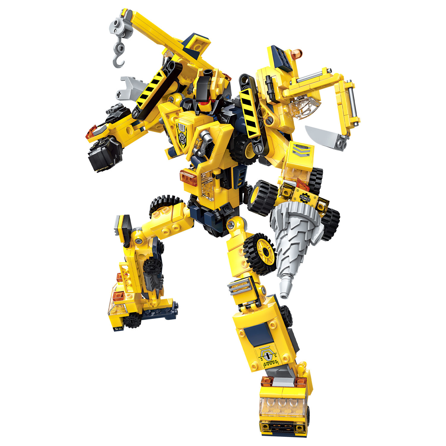 Конструктор 1TOY Blockformers Connector "Мегаблокбот"