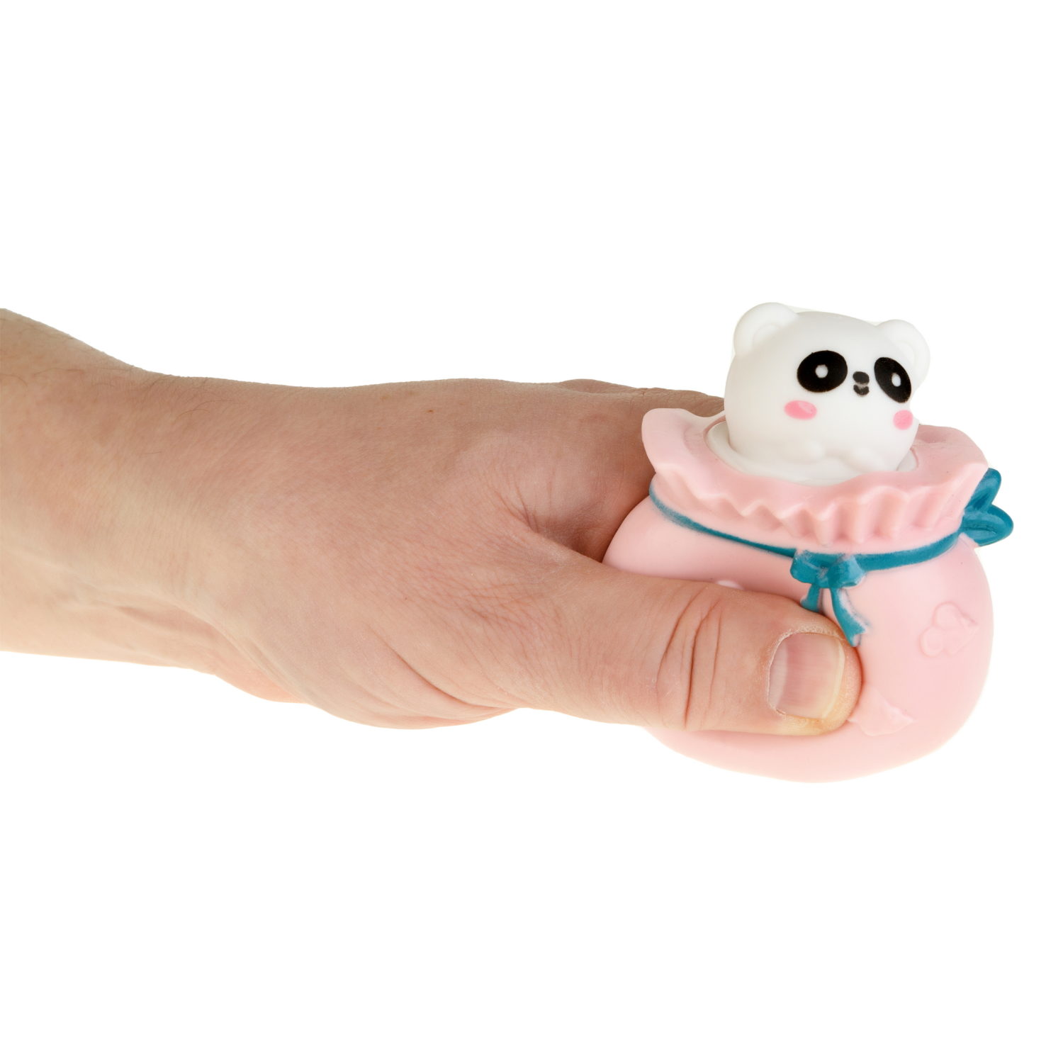 1Toy Жмяка "Выскочка. Панда", розовая