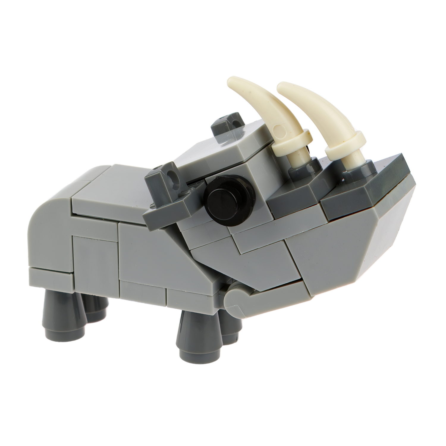 Конструктор 1TOY Blockformers "Саванна",  6 видов, из 6 шт. собирается большой буйвол, 1 шт.