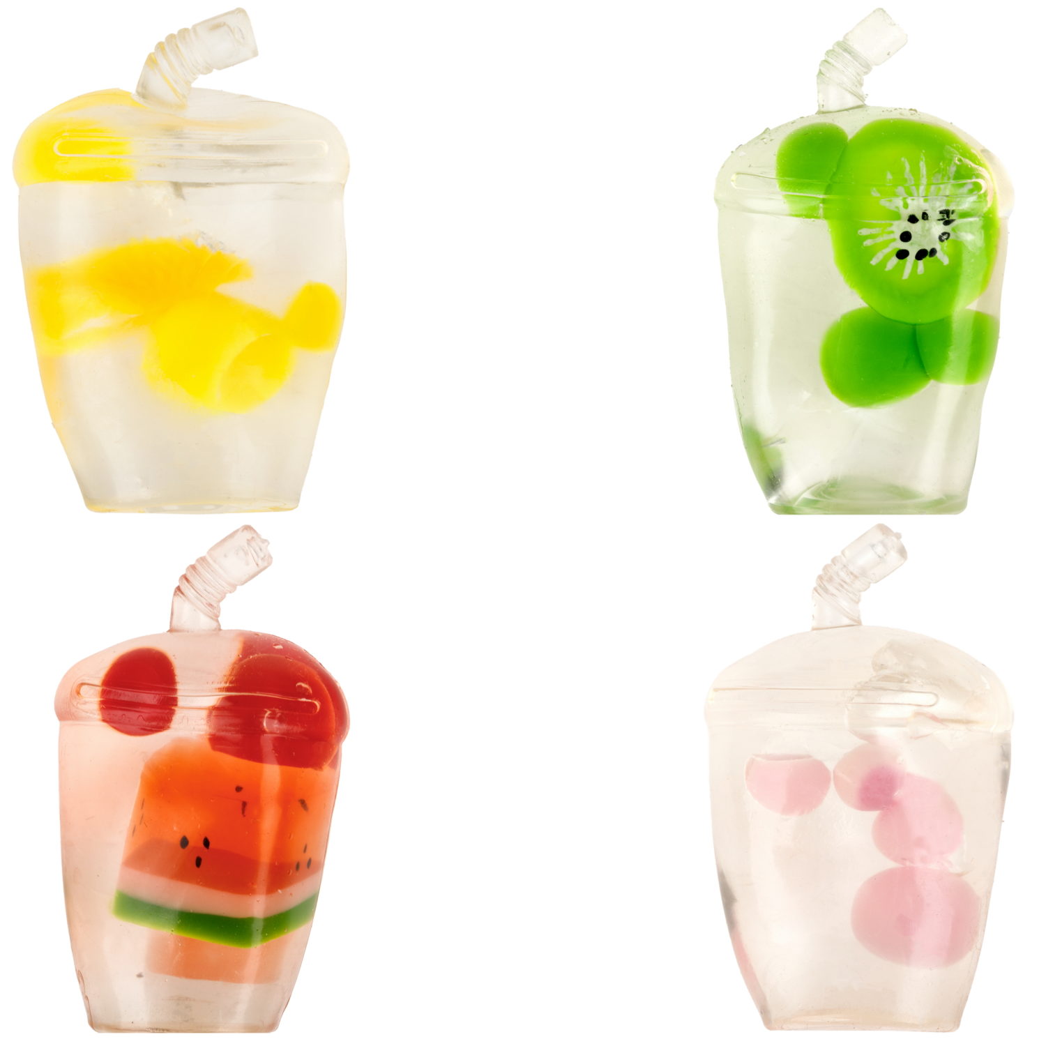 Антистресс-игрушка 1TOY Крутой замес Супергель Напитки, в ассортименте, 10,5х6х6 см