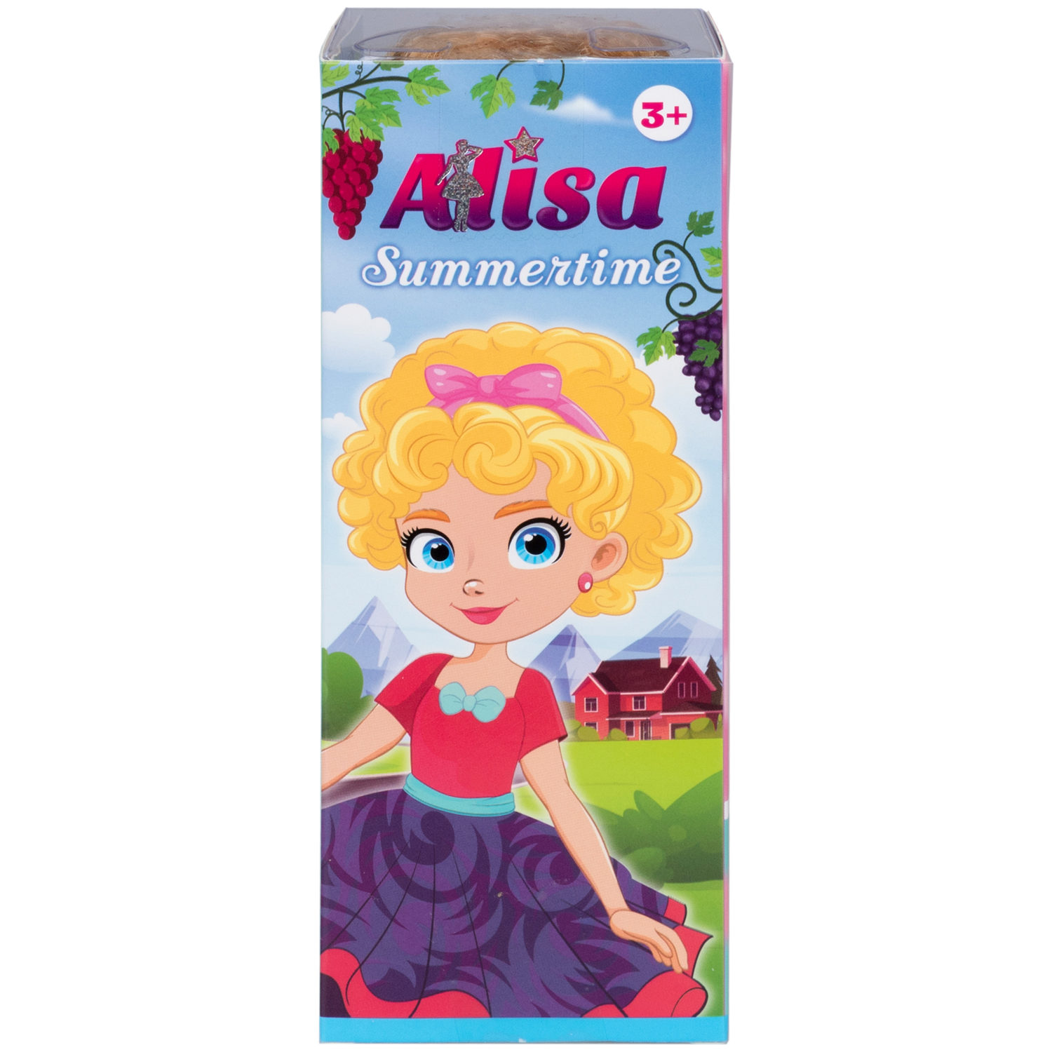 Кукла 1TOY ALISA SUMMERTIME, в платье, 16 см