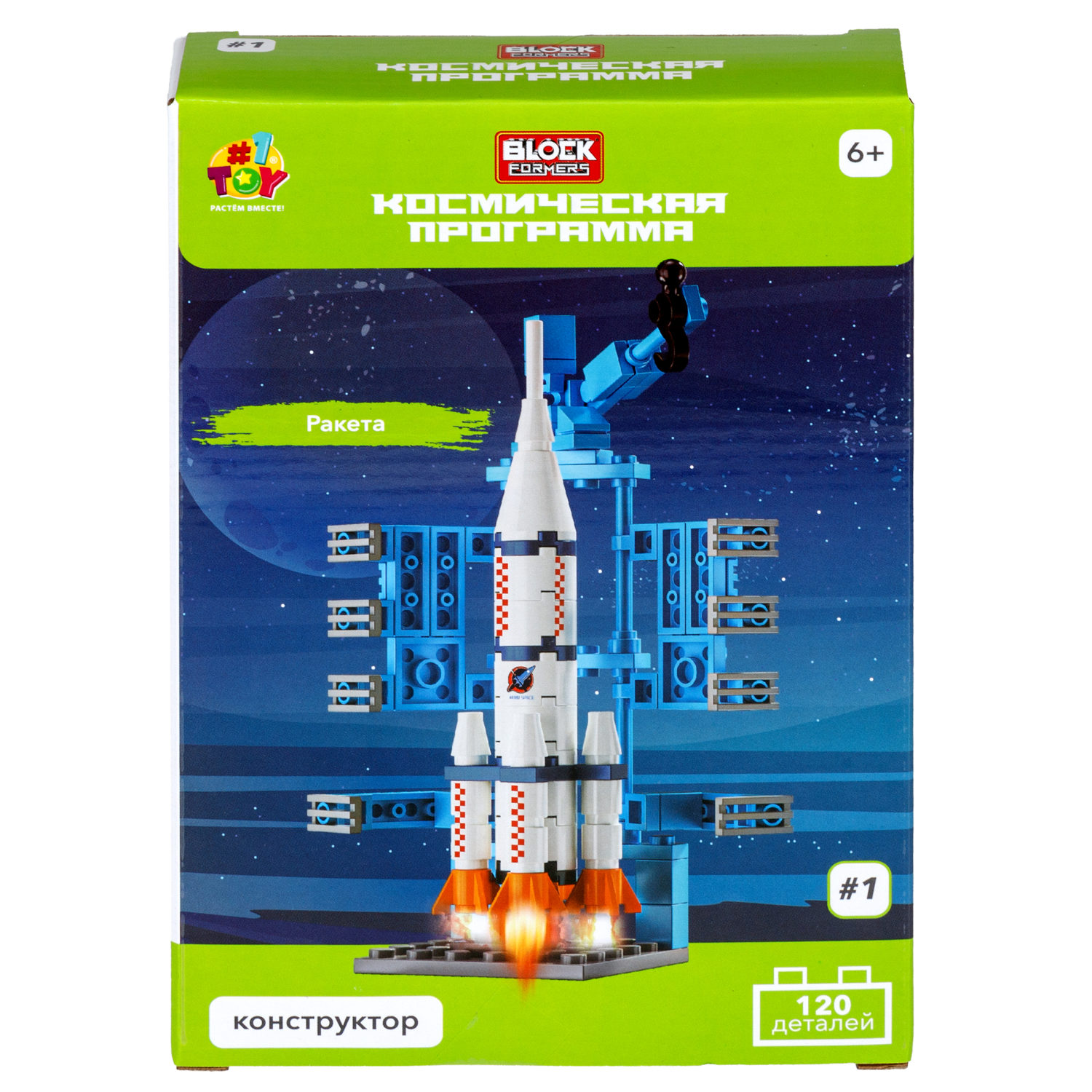 1TOY конструктор Blockformers "Космическая программа", в ассортименте 4 вида