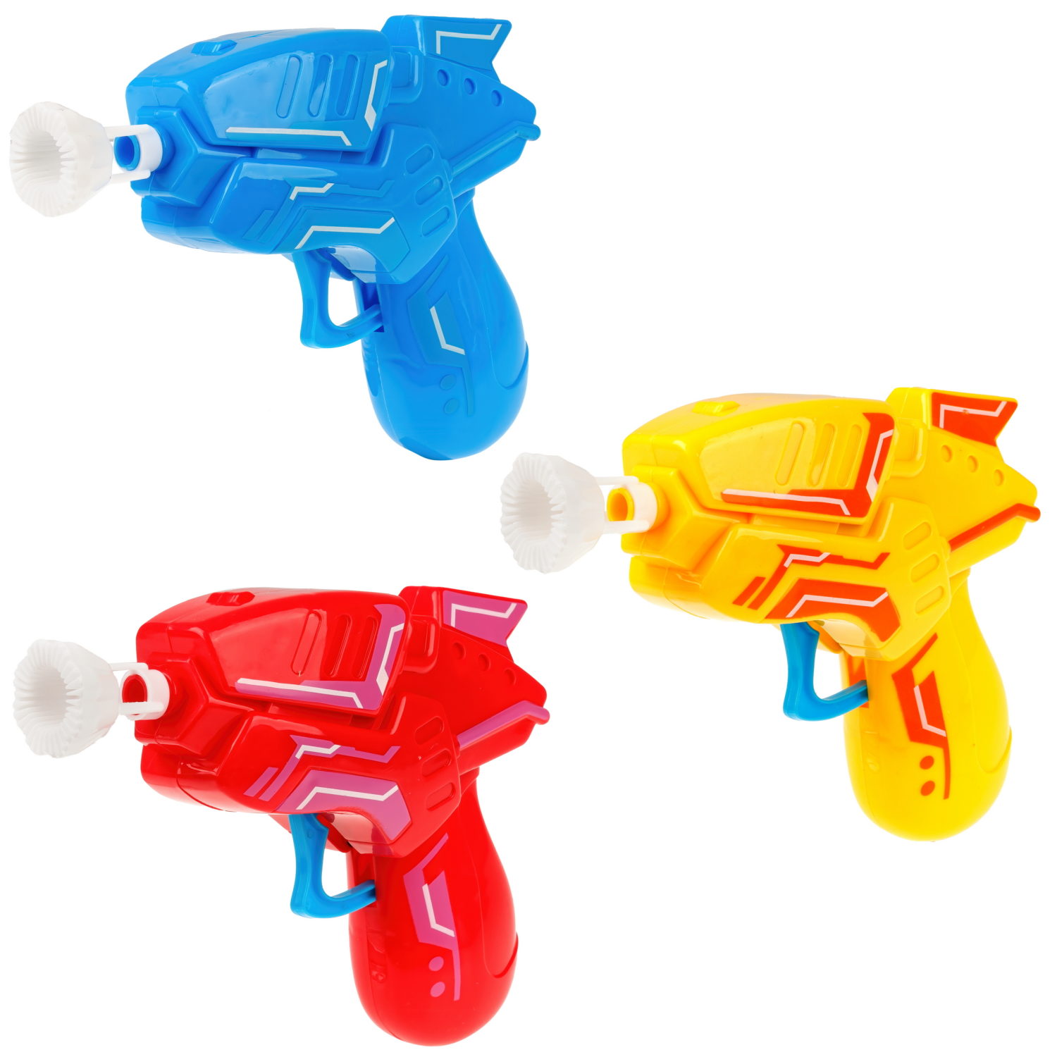 Пистолет для пускания мыльных пузырей 1TOY Мы-шарики!, бластер, 50 мл, цвет в асс.