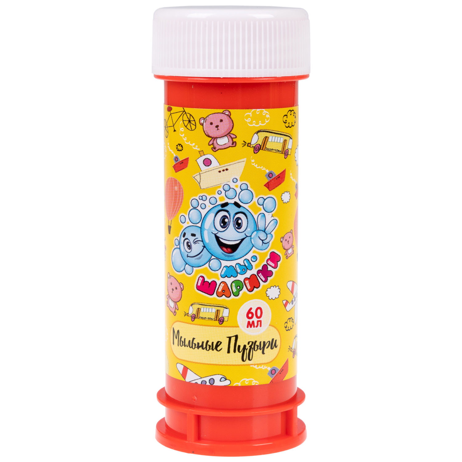 Мыльные пузыри 1TOY Мы-шарики!, 60 мл