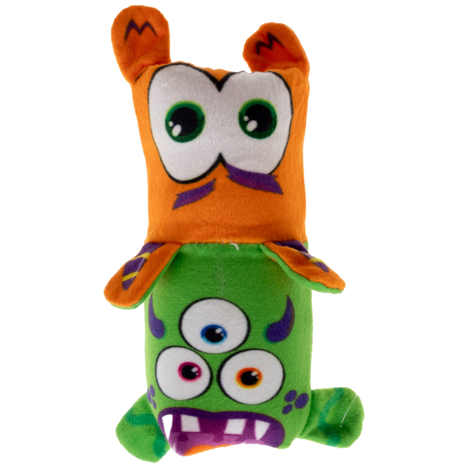 Скользун Вывернушка 2 в 1 1TOY плюшевая, игрушка-антистресс для рук