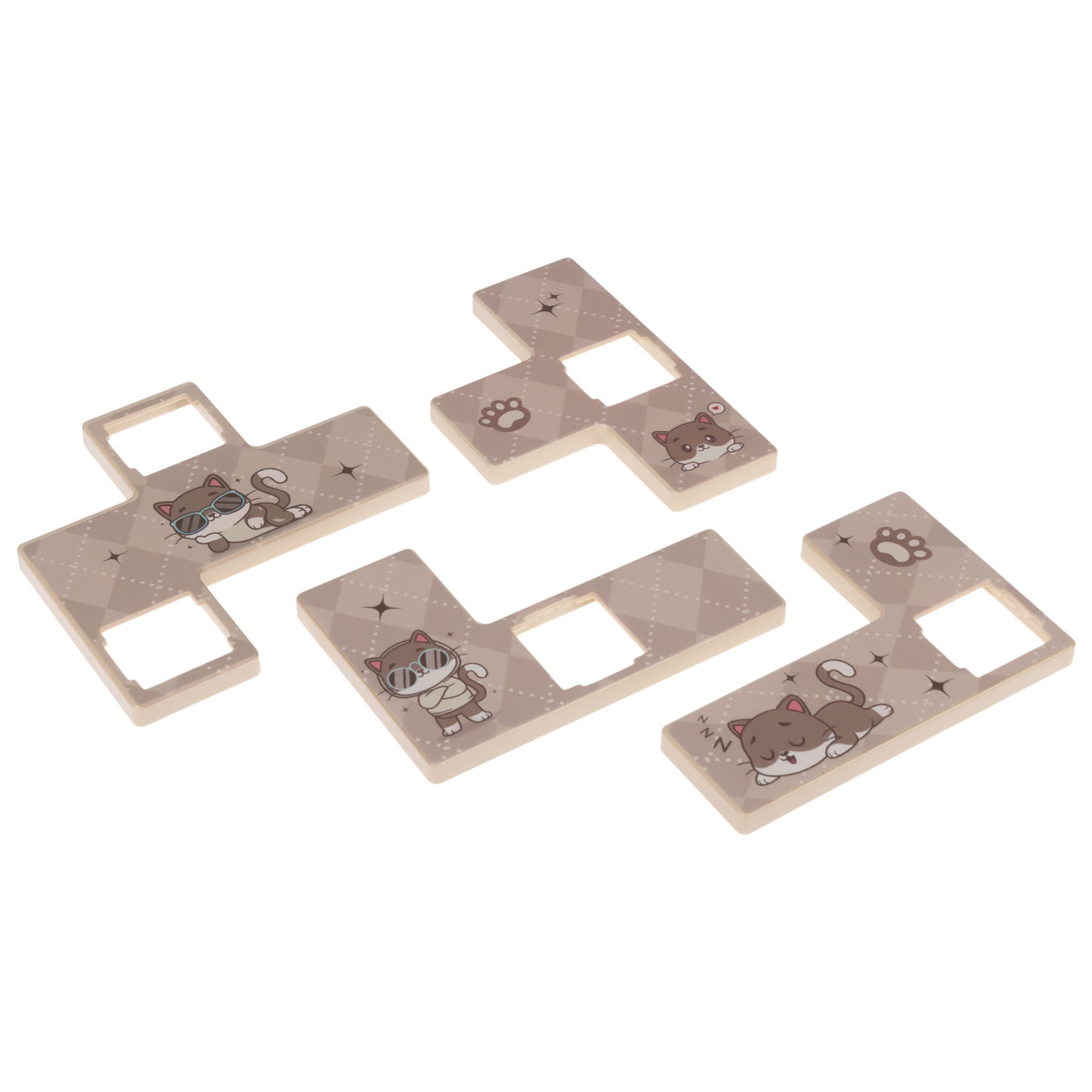 Настольная логическая игра 1TOY IQ ТРЕНИНГ  «Котятки играют в прятки»