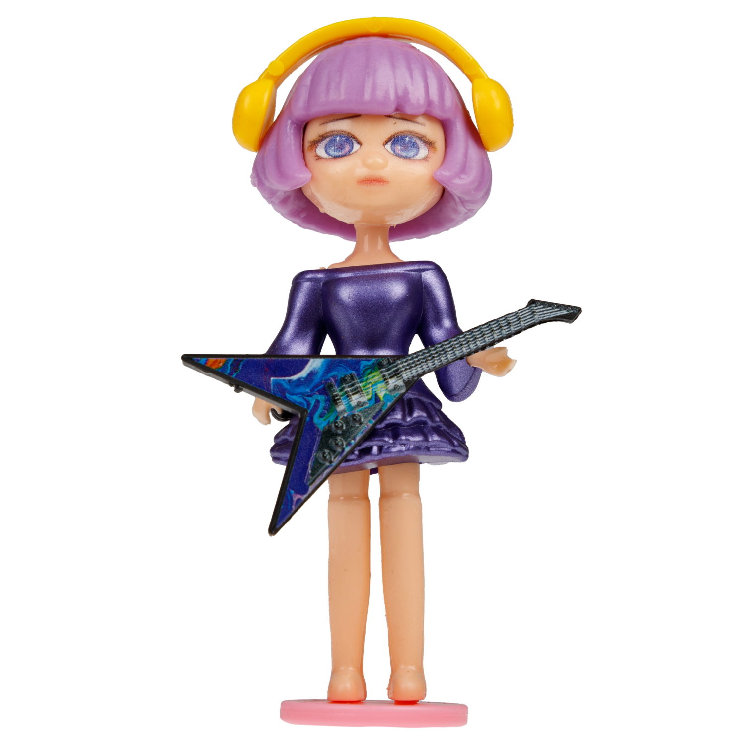 Кукла 1TOY K-POP Girls band с музыкальными инструментами, 30 видов в ассортименте