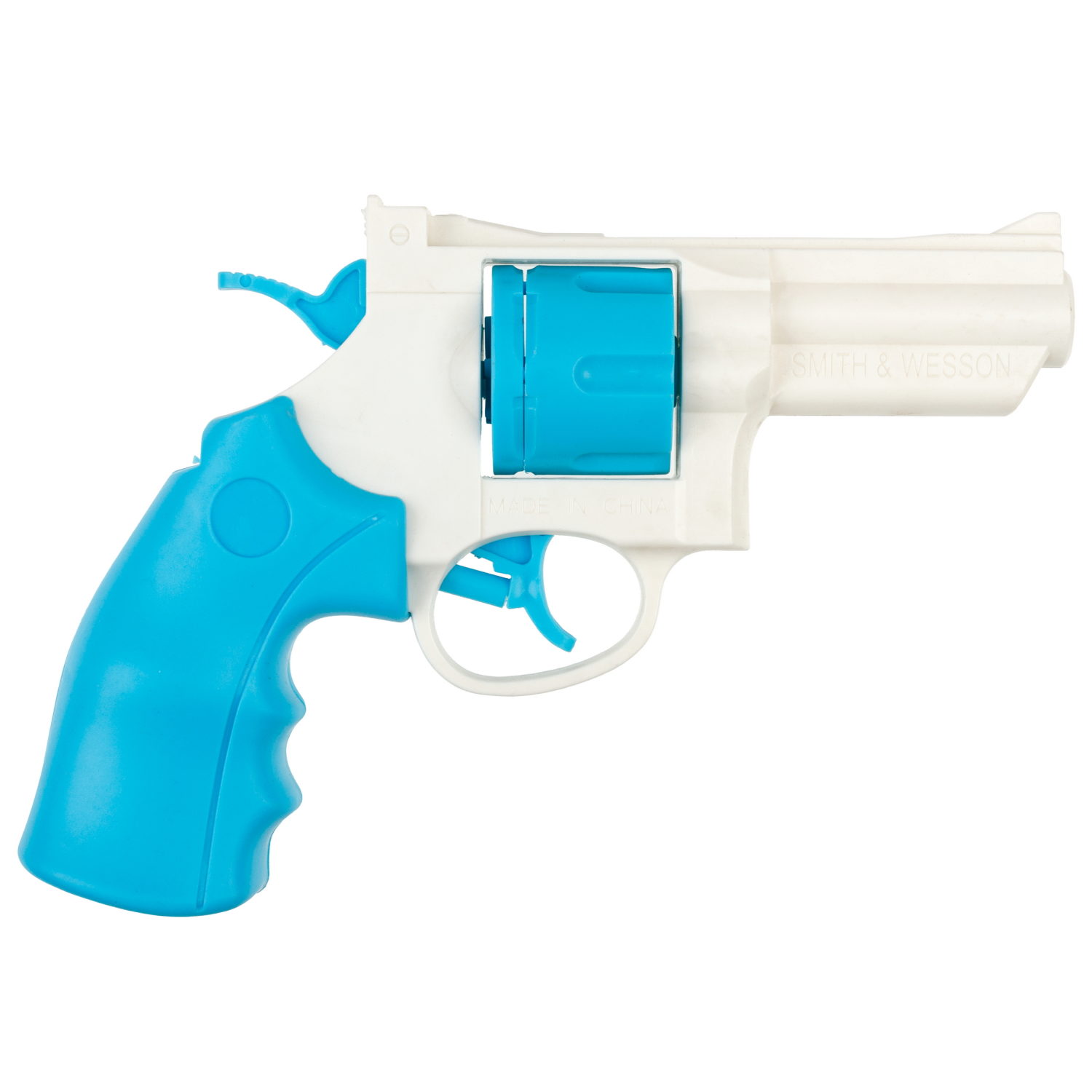 Водное оружие 1TOY Аквамания, револьвер, голубой