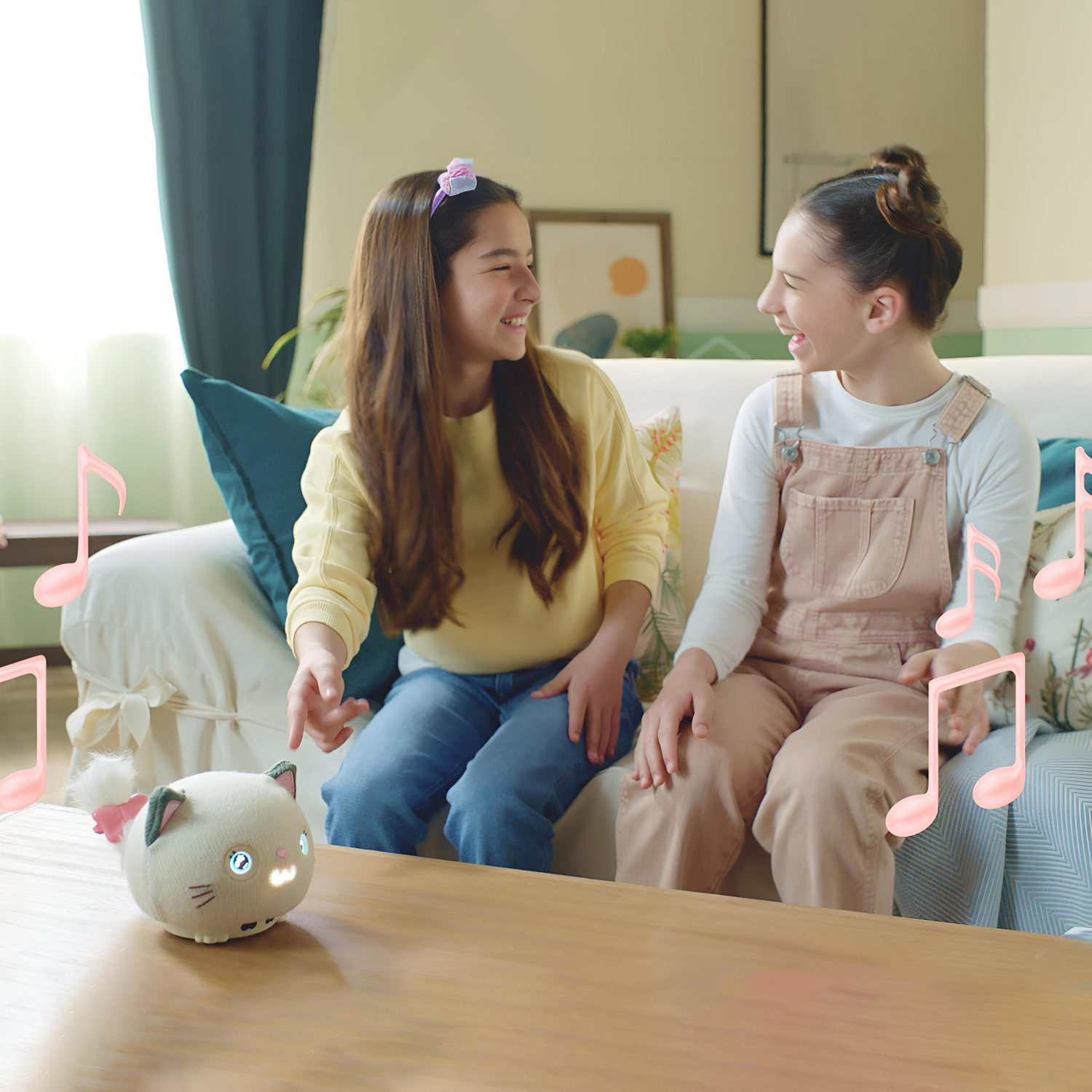 Интерактивная игрушка котик 1TOY Purro Мурро, разговаривающая, музыкальная, поющая, танцующая, умный питомец