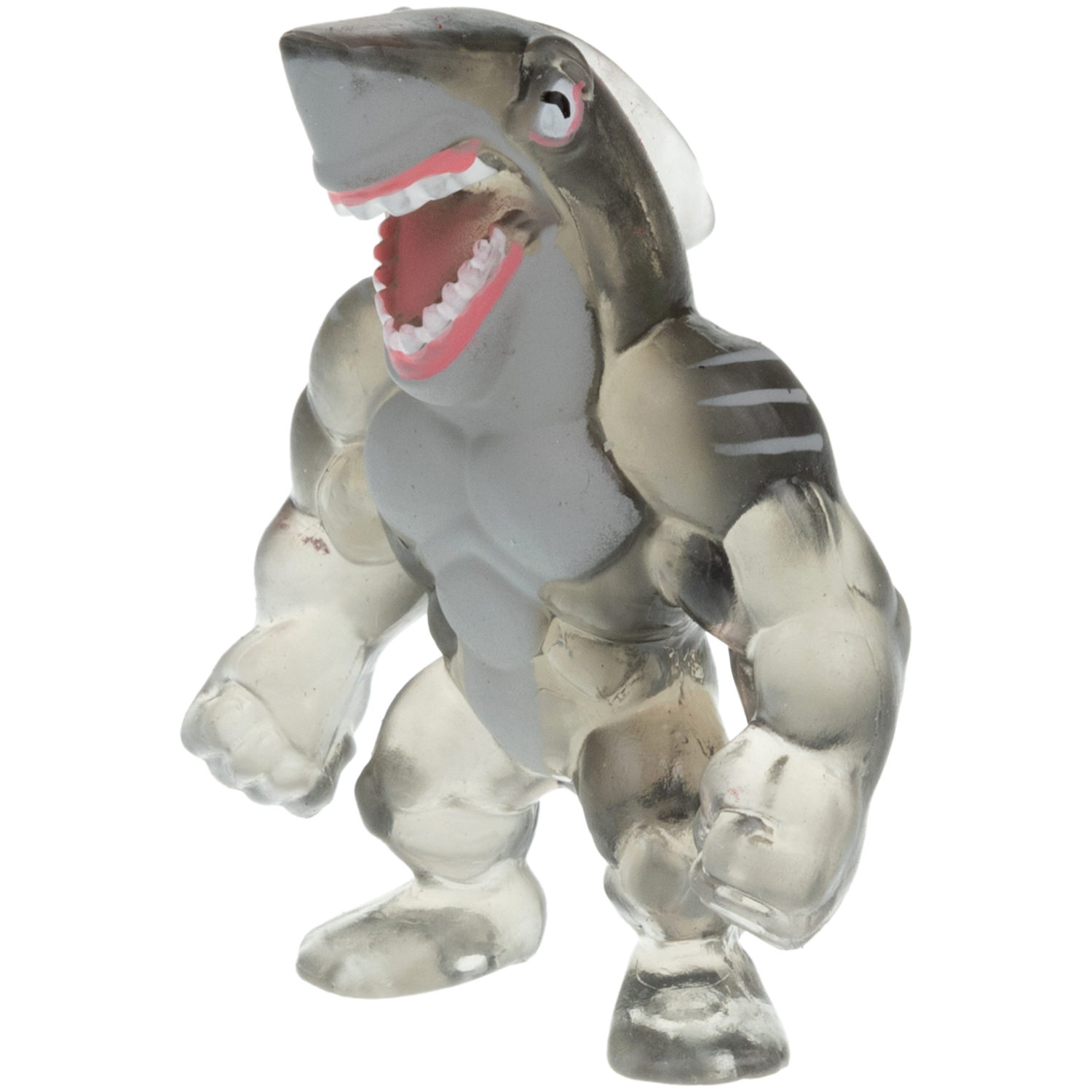 1TOY MONSTER FLEX MINI DINO и SHARK, тянущиеся фигурки, 10 видов в ассортименте