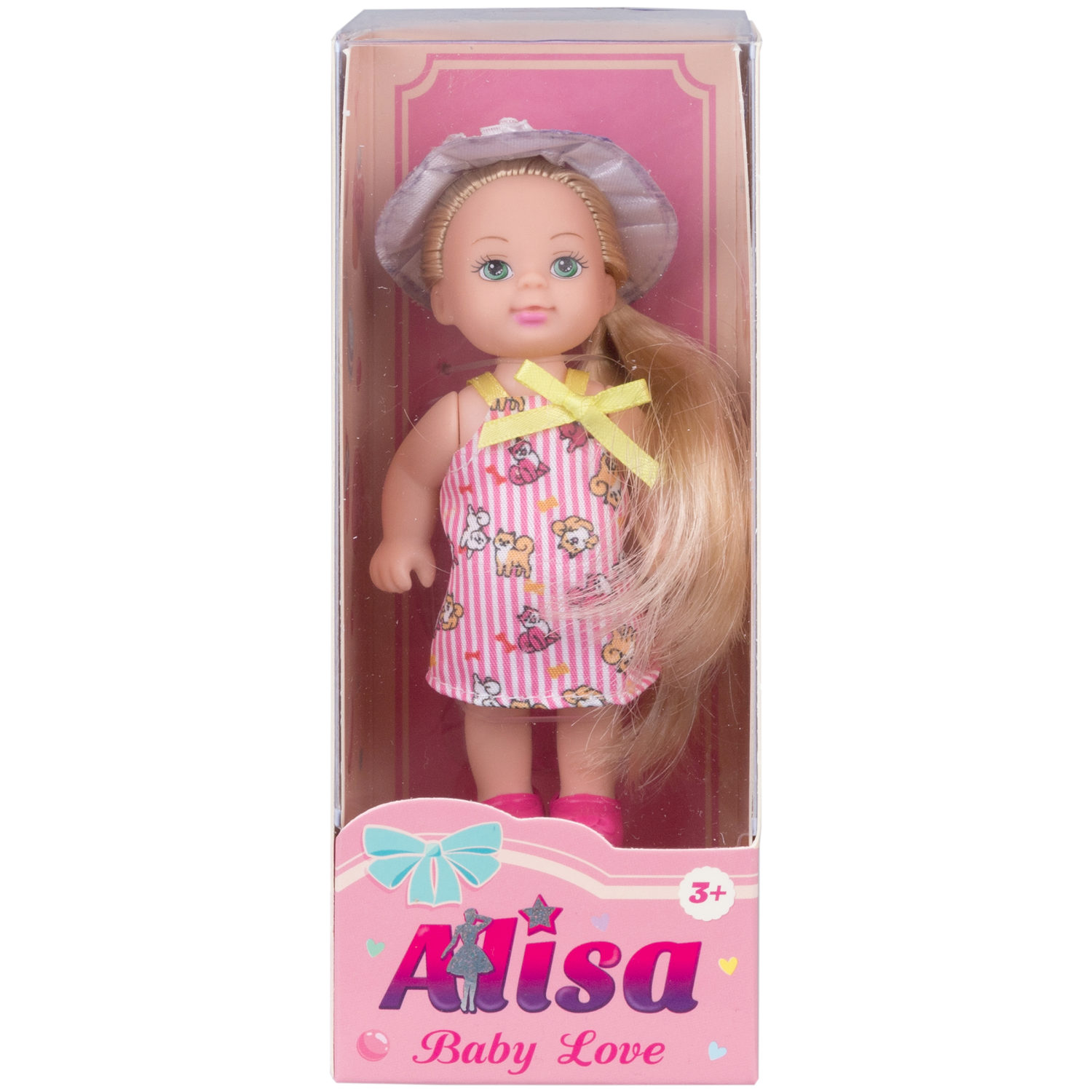 Кукла 1TOY BABY LOVE, летней одежде, 12 см