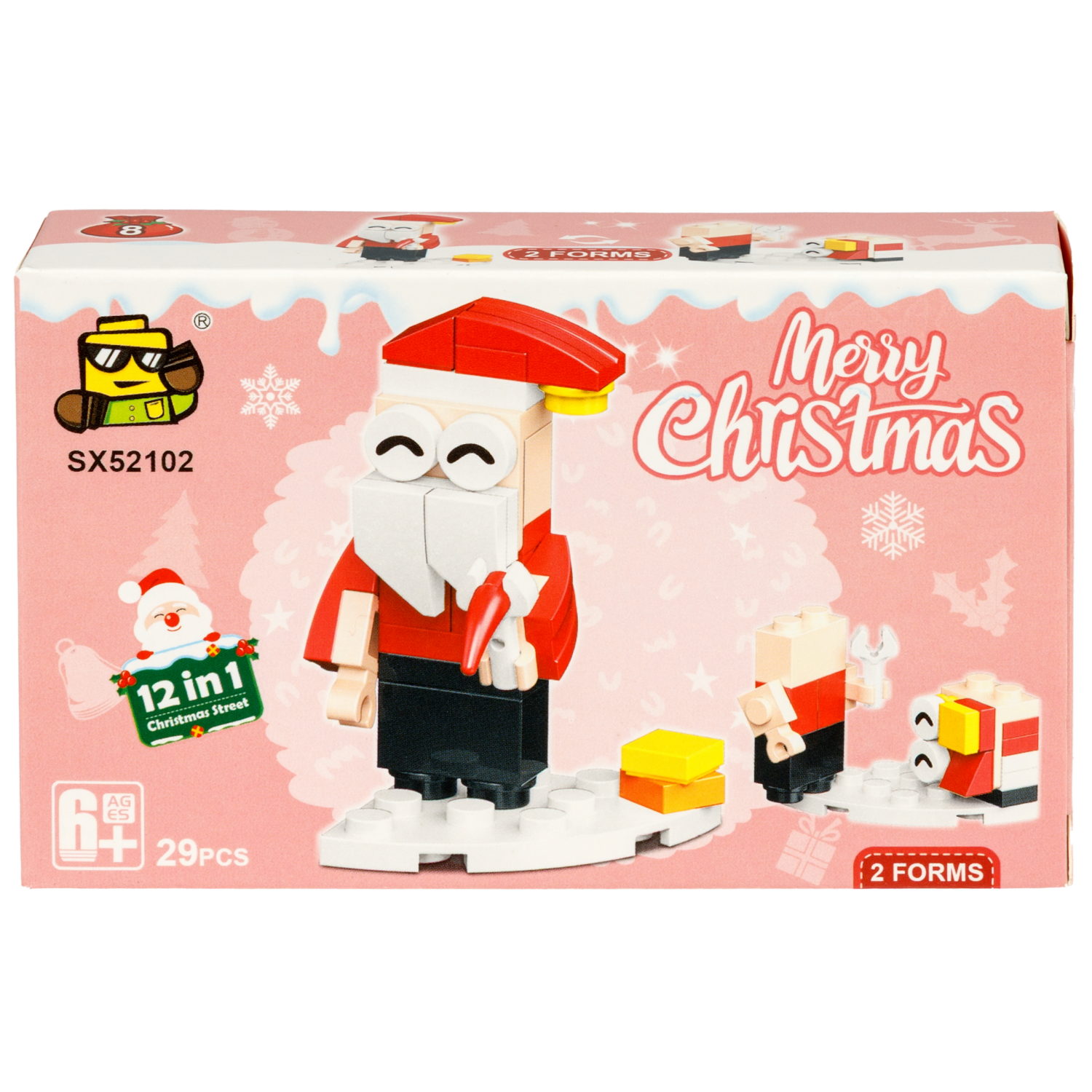 Конструктор 1TOY Blockformers С Новым годом! 12 видов, от 23 до 29 деталей