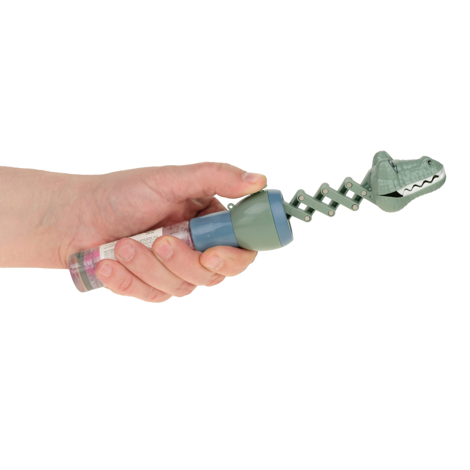 Мыльные пузыри 1TOY Мы-шарики! колба с игрушкой-хваталкой крокодил 40 мл