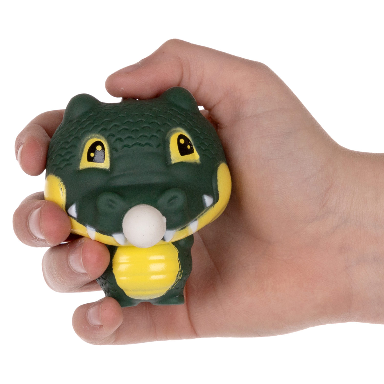 1TOY Bubble Gum-антистресс "Животные" 7,5х6х6 см, крокодил