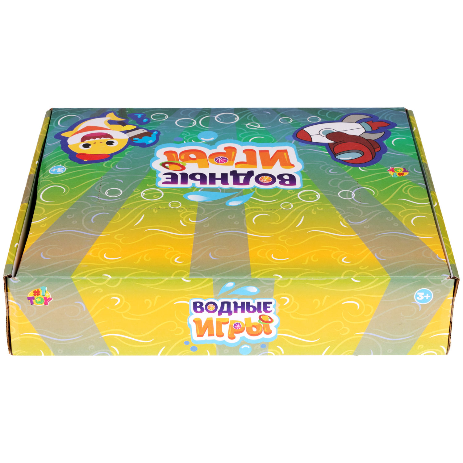 1TOY Игра с водой насади колечки амонгусы, 3 вида в ассортименте, 15,5*7*2см
