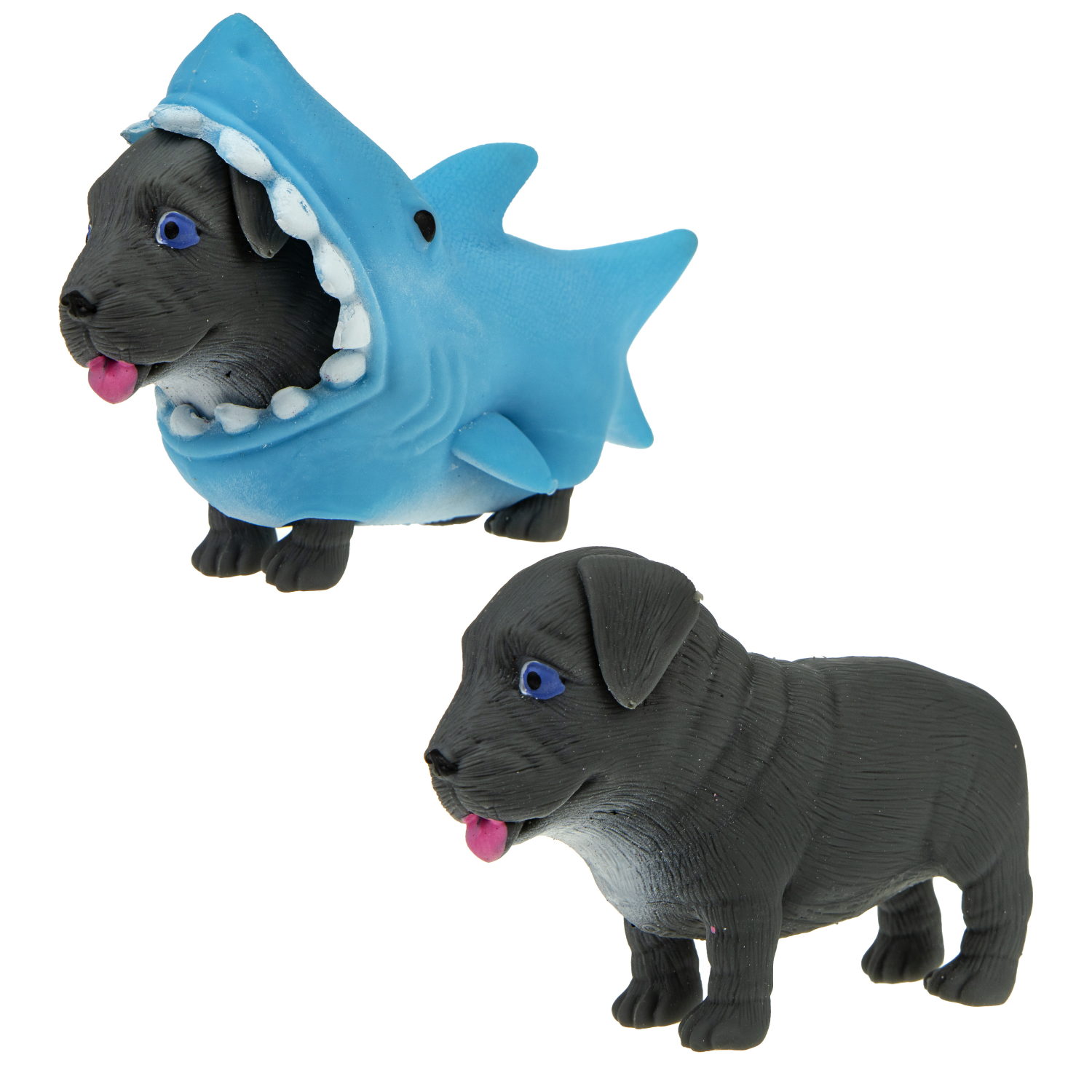 Антистресс игрушка 1TOY Прокачка для собачки, тянущиеся собачки в костюмчиках, 12 видов, пакет с окном