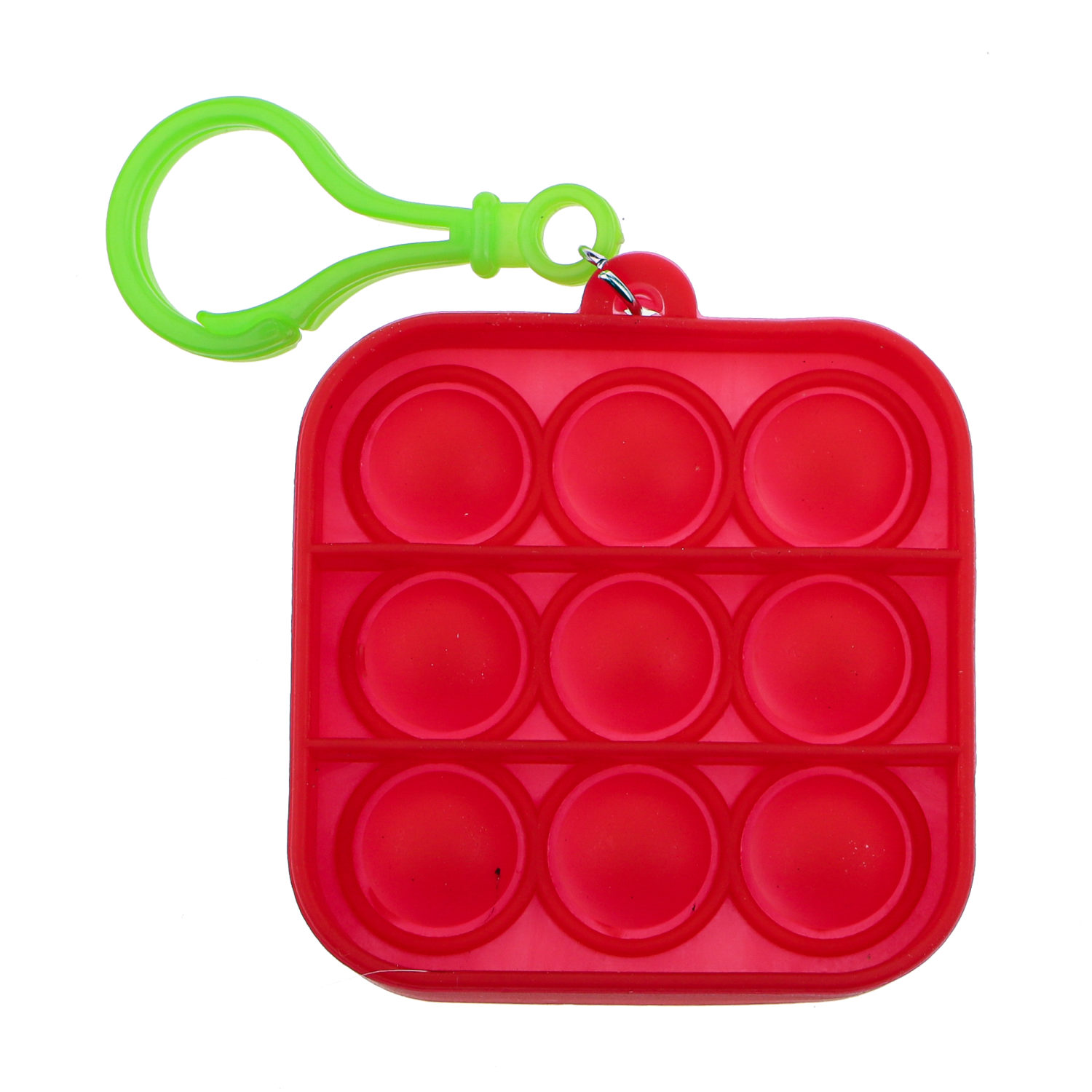 1TOY игрушка-антистресс POP IT брелок геометрические формы, 6 видов в ассортименте