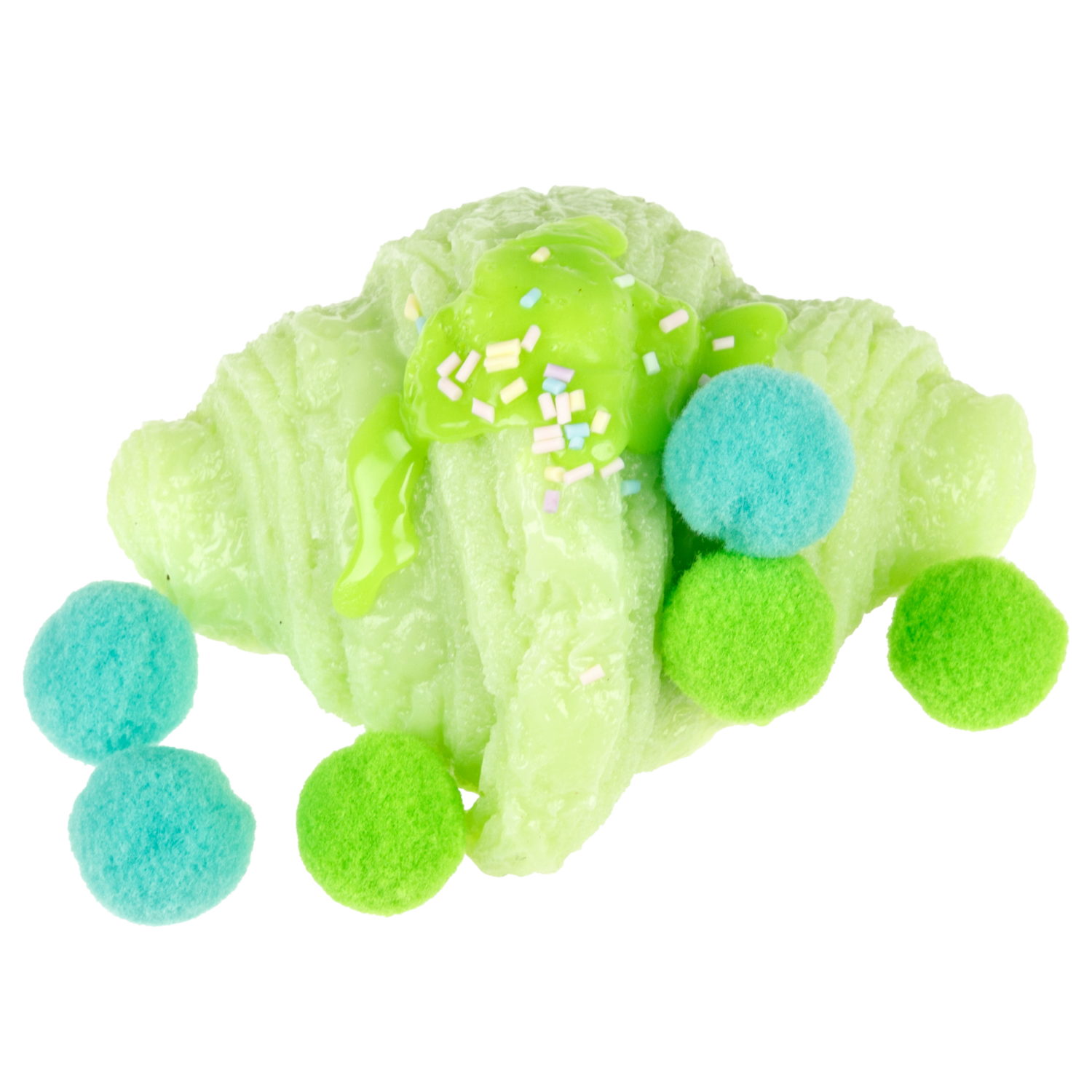 Антистресс-игрушка 1TOY Крутой замес Няшка-вкусняшка Круассан, в ассортименте, 9,5х8х4 см