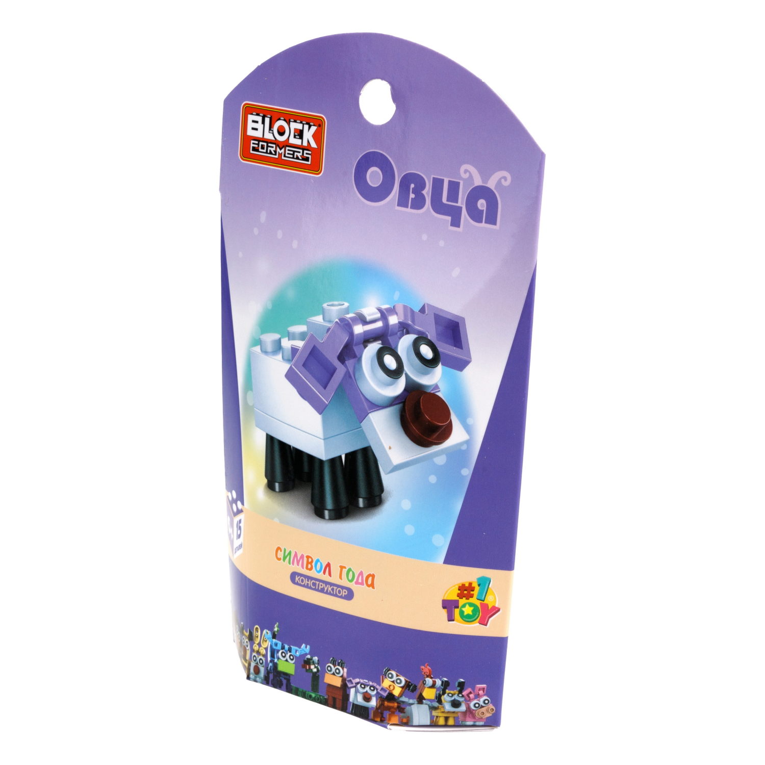 1TOY конструктор Blockformers "Символ года", 12 видов в ассортименте
