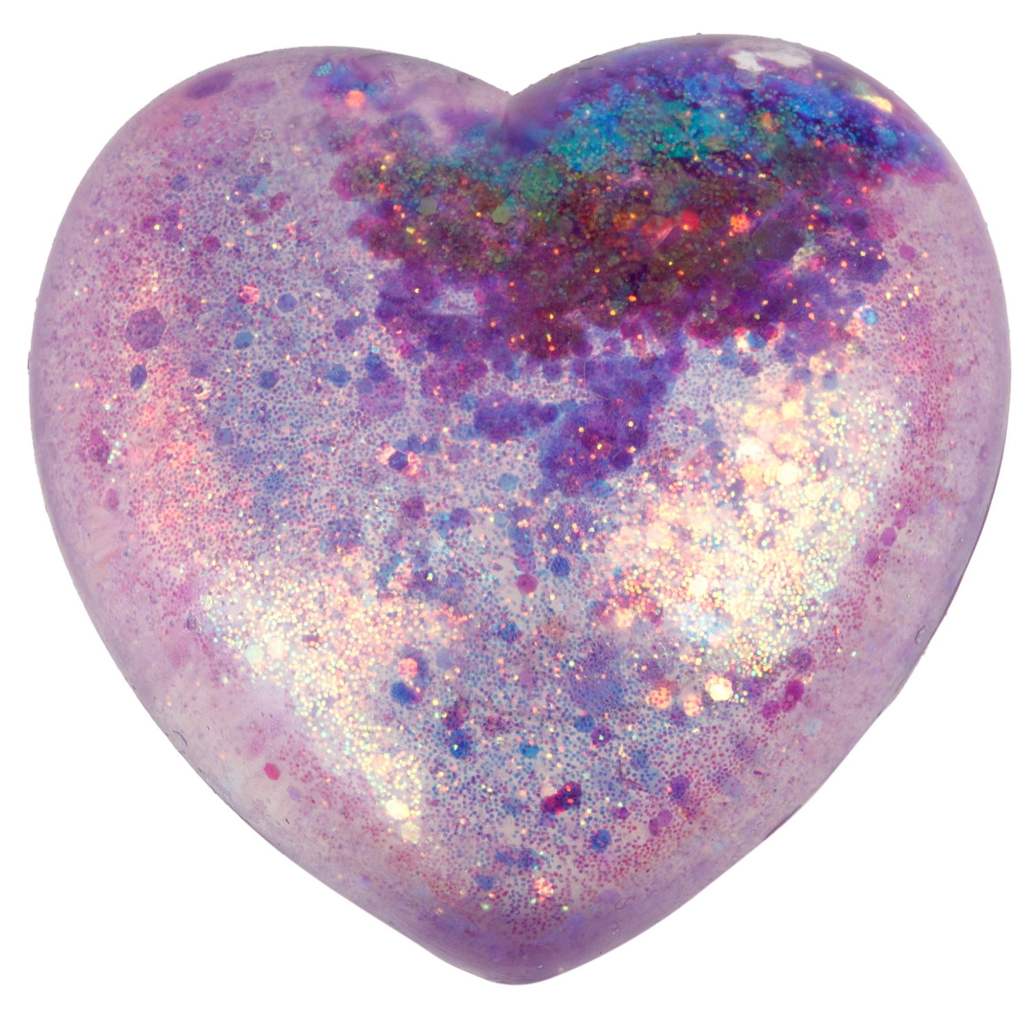 Антистресс-игрушка 1TOY Крутой замес Супергель сердечко, 6х5,5х3 см