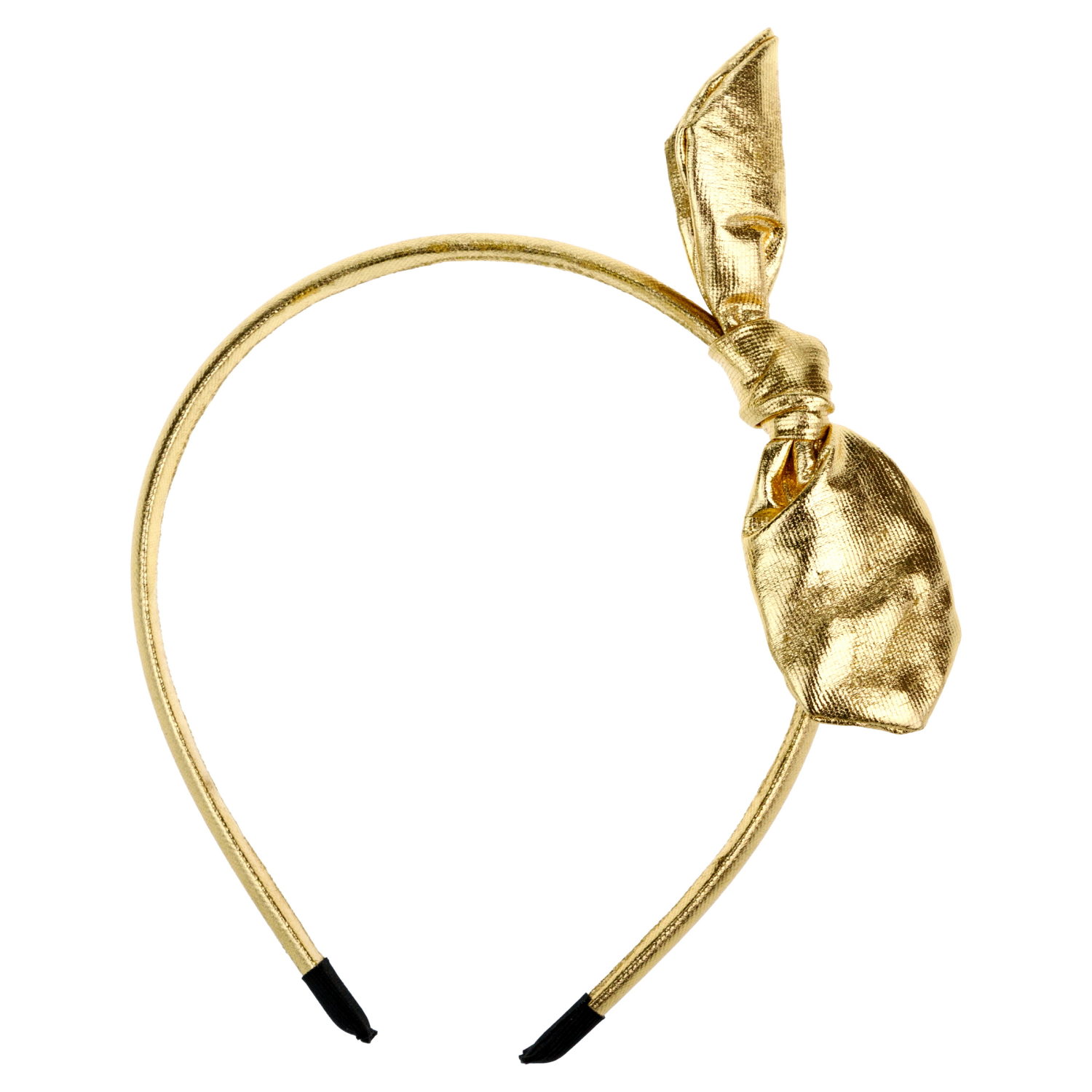 Lukky Fashion набор из 2 ободков с бантиком эффект под кожу "Металлик"