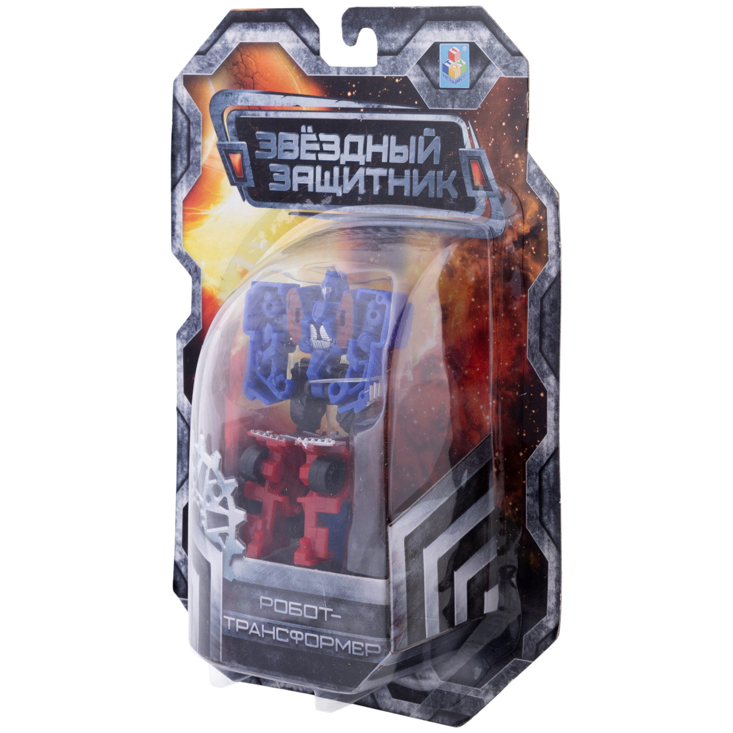 Робот-трансформер "Звёздный защитник" 1TOY, собирается в вертолет