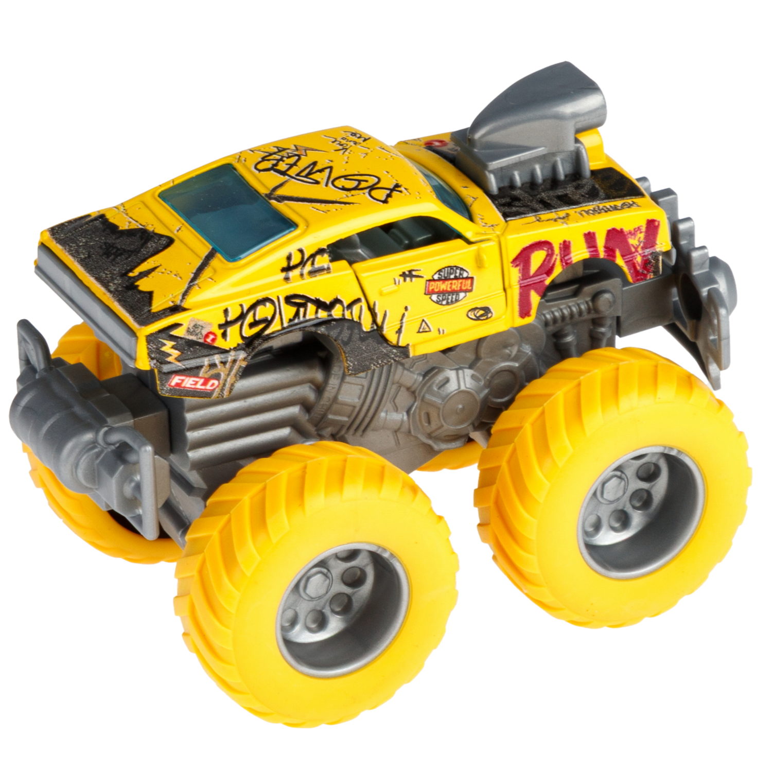 Машинка игрушечная 1TOY Драйв Монстр-трак Классика, инерционный, 8,5 см, цвет в ассортименте