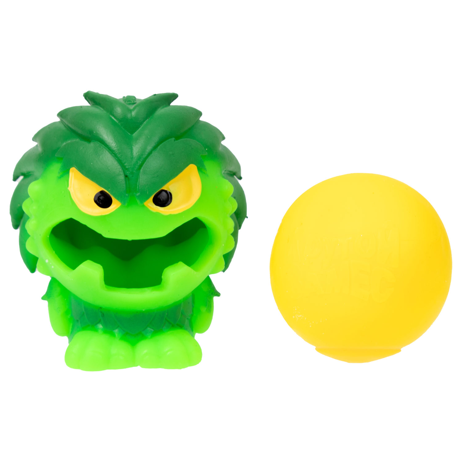 Игрушка-сюрприз 1TOY MONSTER BALL Крутой замес, антистресс, тянущиеся фигурки с шаром внутри, сквиши, 1 шт.
