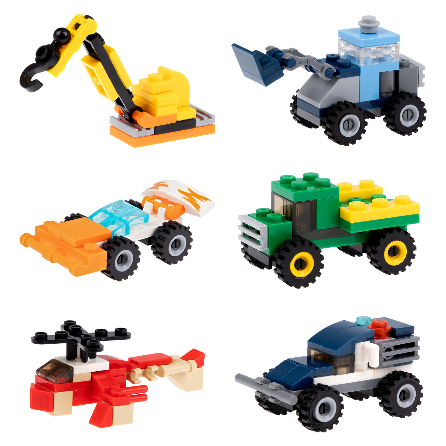 1Toy Blockformers "Техно коллекция" (д/б 12 шт., в асс. 6 видов, коробка)