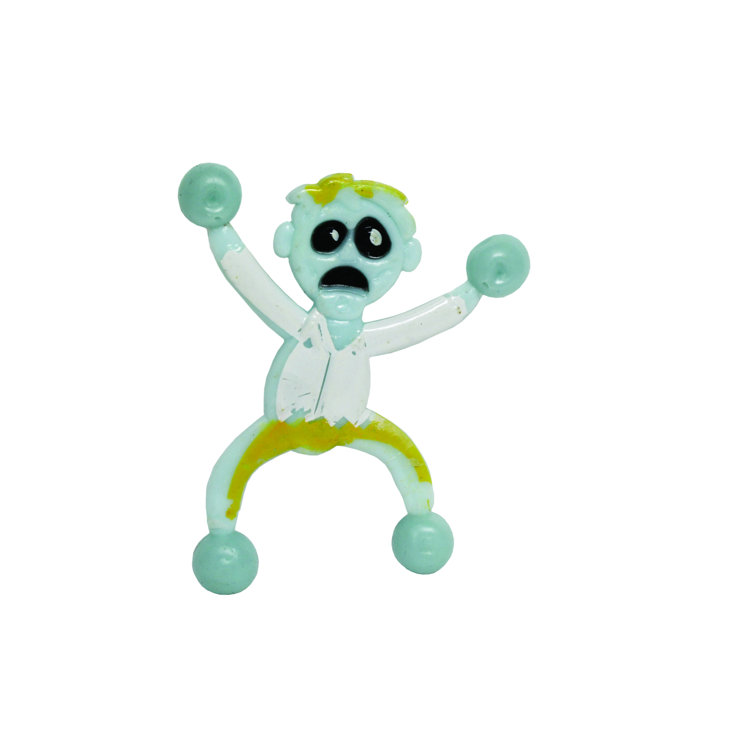 Лизун 1TOY "Мелкие пакости", зомби 6 см, пакет, 3 вида, 12 шт.ОРР