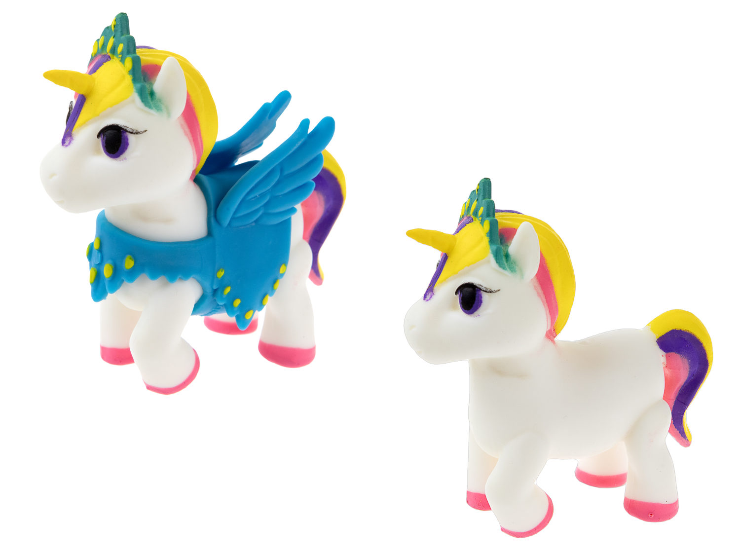 1TOY Пони на фасоне, пони тянущиеся в костюмчиках, 10см, 12 видов, пакет с окном, 12 шт в д/б