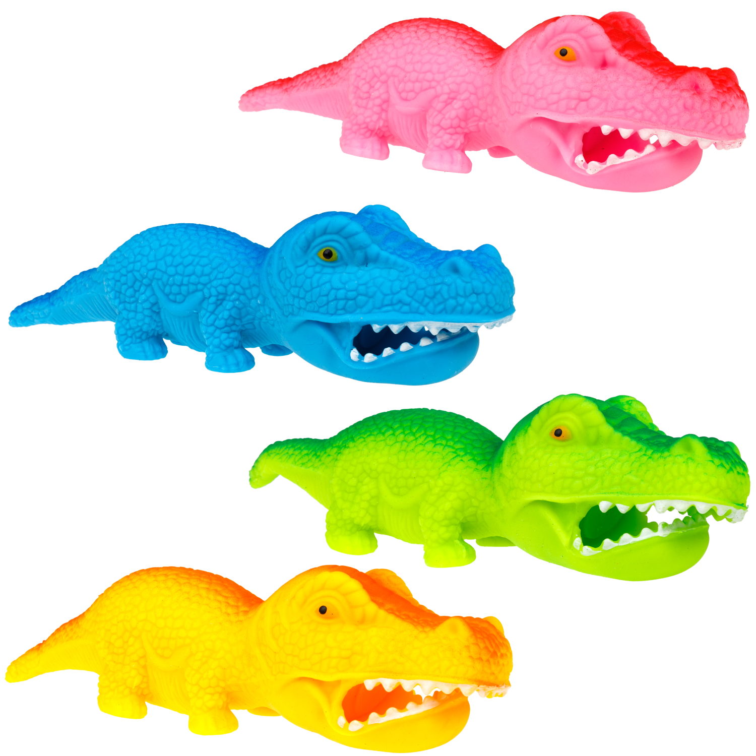 Игрушка-антистресс 1TOY Крутой замес «Крокозавр», в ассортименте