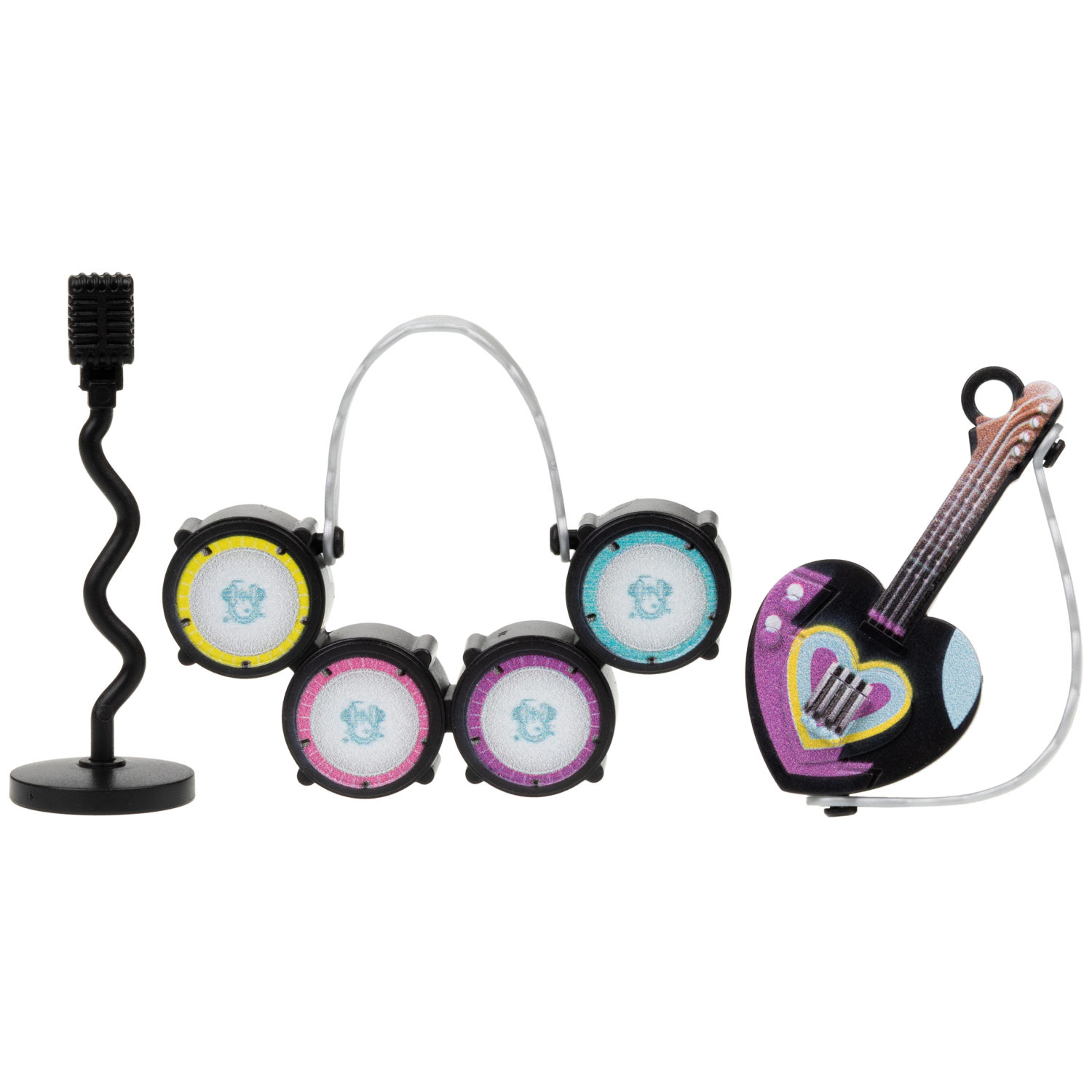 Кукла для девочки и аксессуары 1TOY LUCKY BOX Party girl, детская, маленькая, с музыкальными инструментами