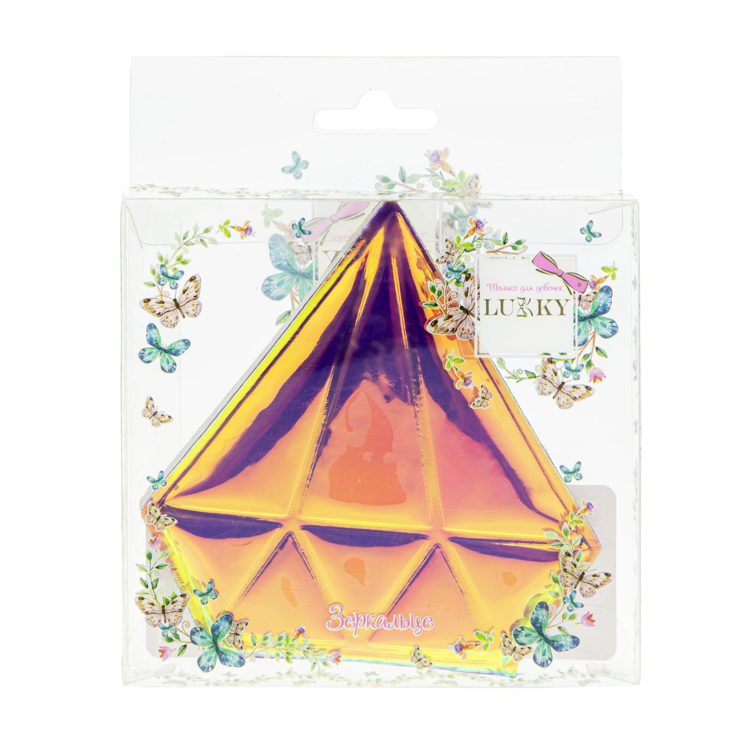 Lukky зеркальце карманное "Кристалл"
