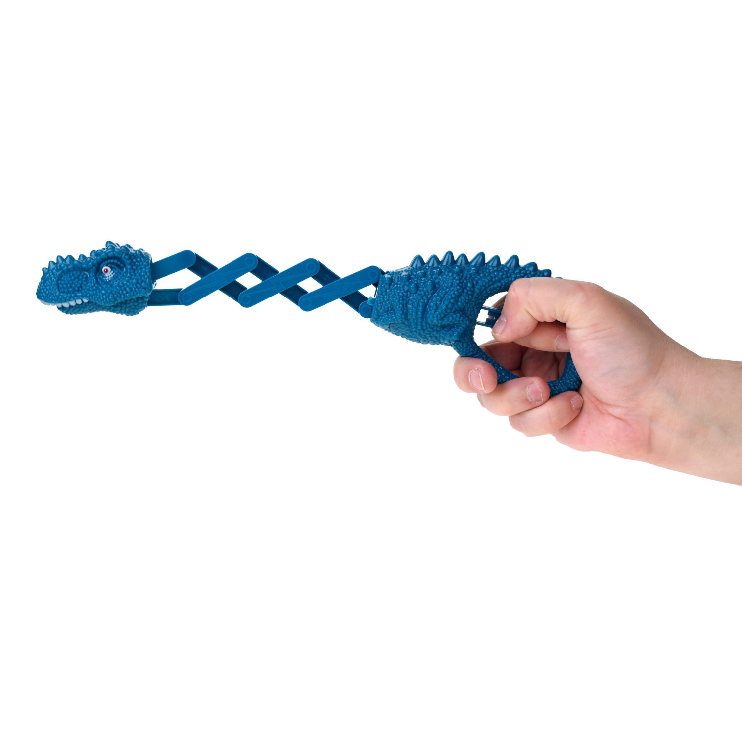 1TOY Хваталка в виде головы животного 24 см., 8 видов в ассорт., бирка, сетка