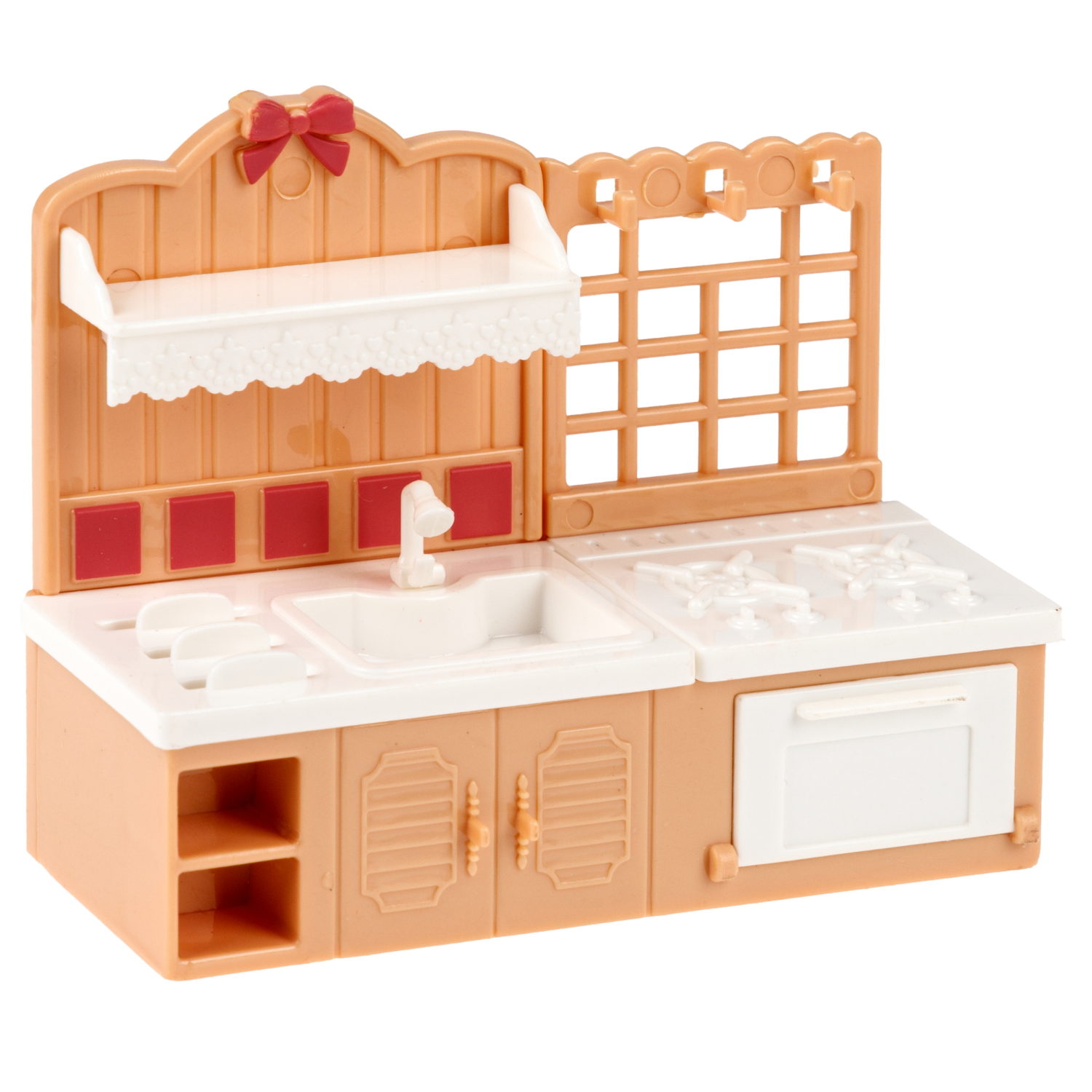 Игровой набор 1TOY Мой маленький мир Столовая и ванная