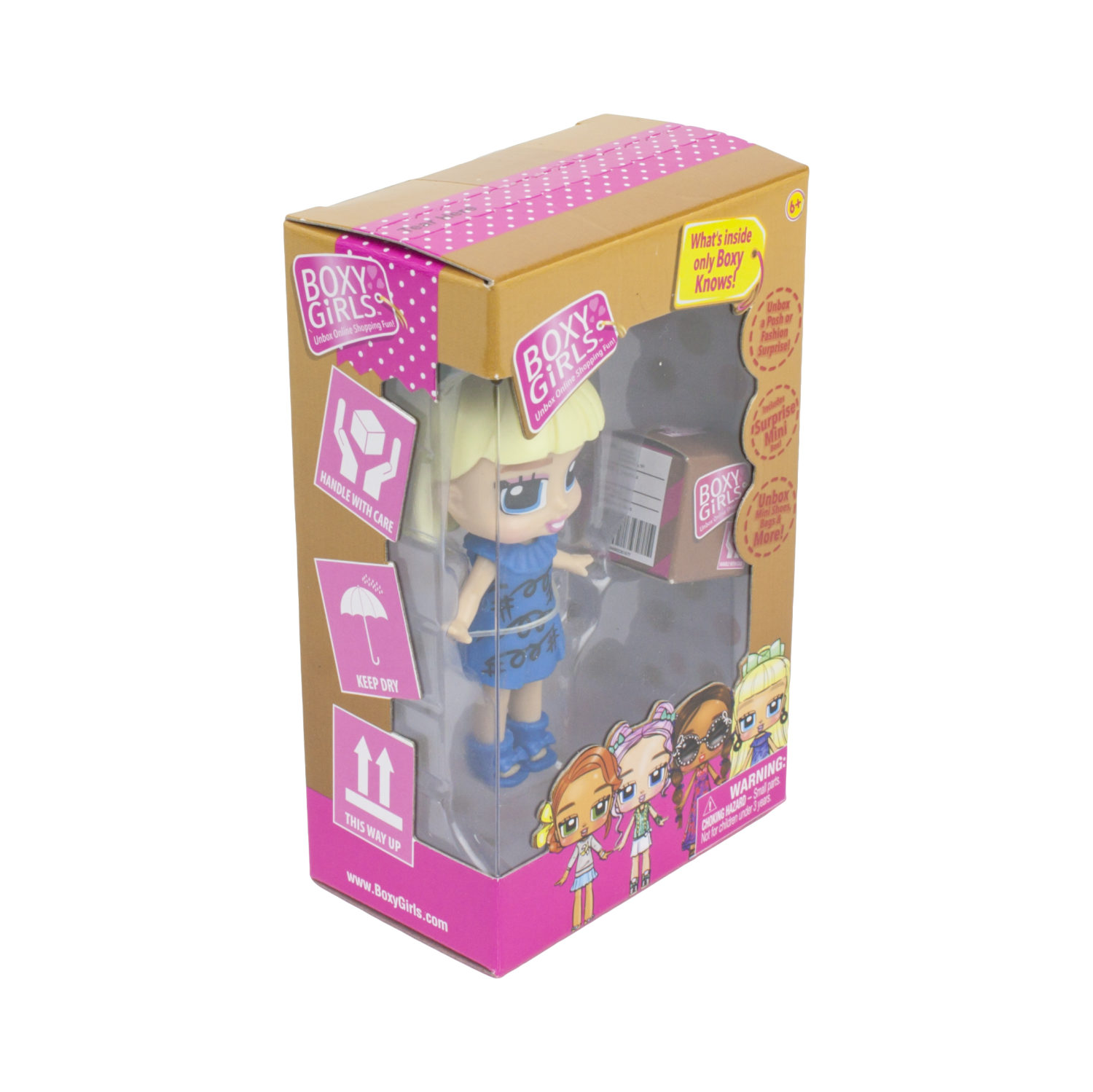 Кукла Boxy Girls MINI 8см с аксессуарами, 6 видов.