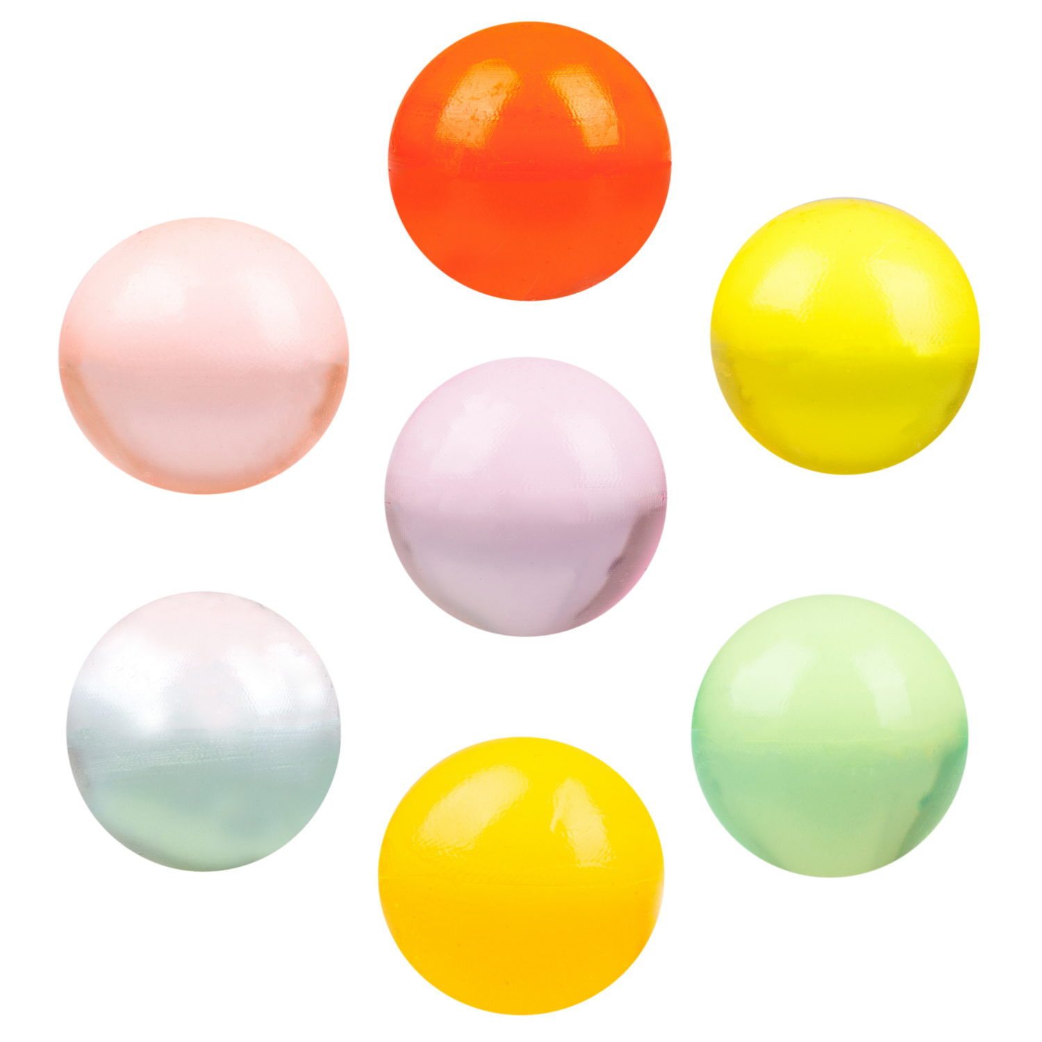 Таба сквиши 1TOY Крутой замес шарики, набор 7 шт., 3 см