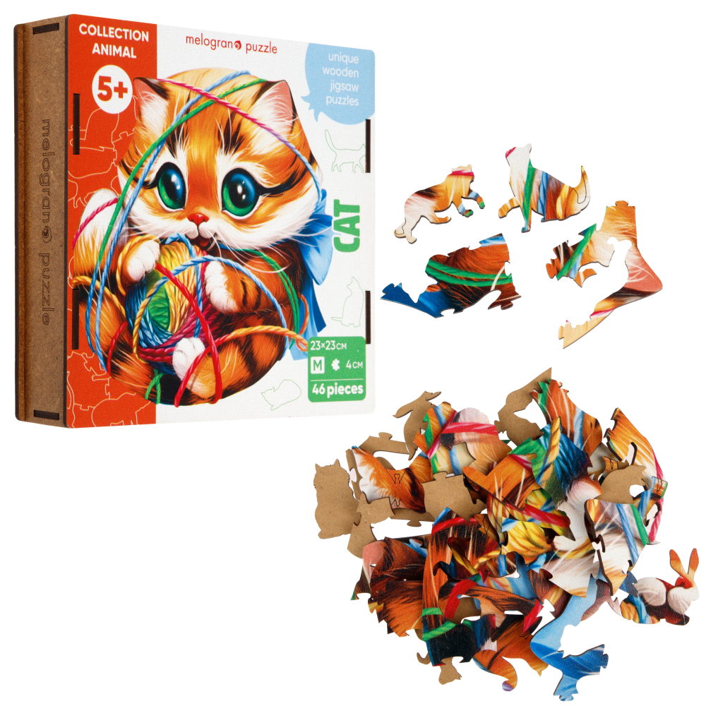 Пазлы Collection Animals Котенок, 46 деталей