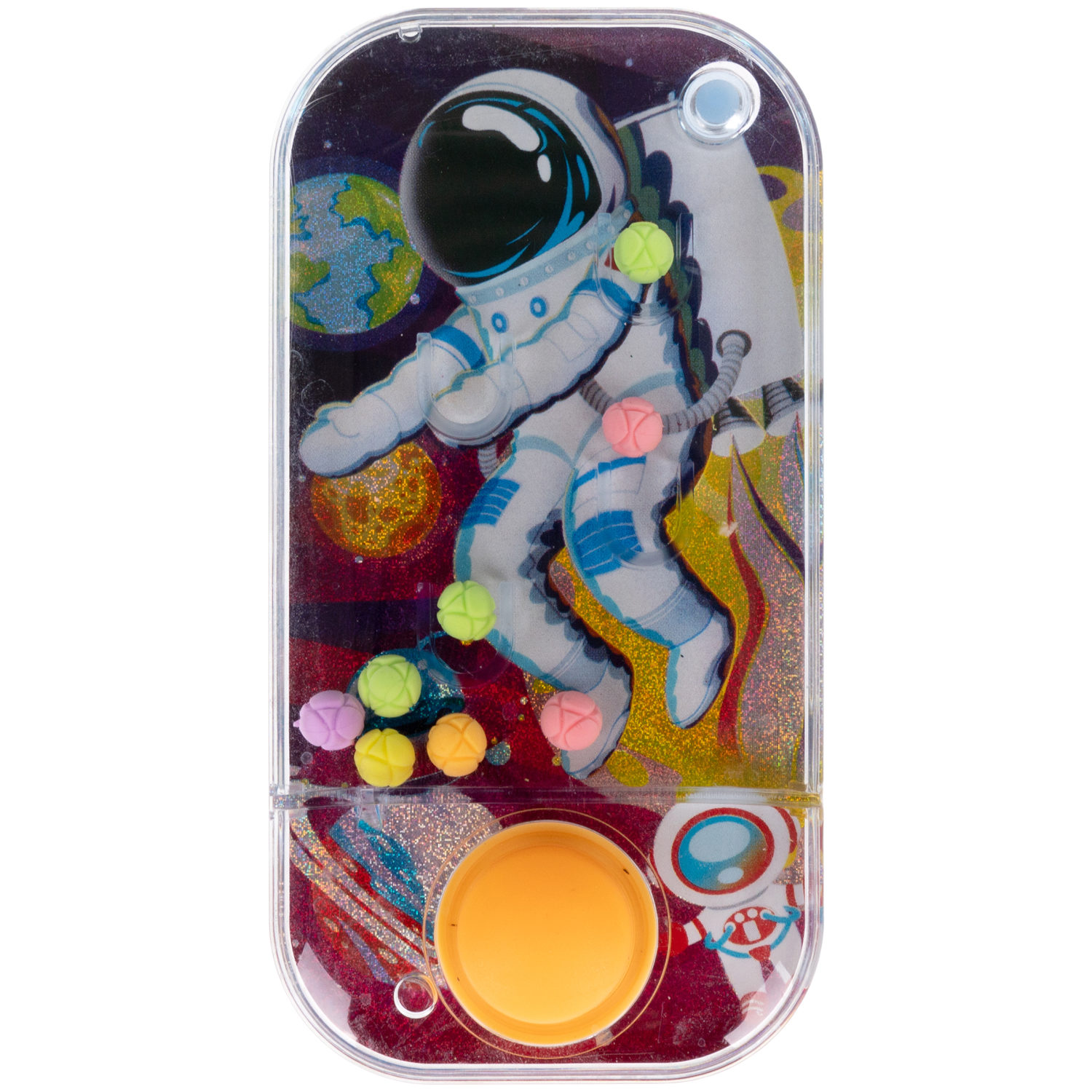 1TOY Игра с водой забрось мячики космос, 3 вида в ассортименте