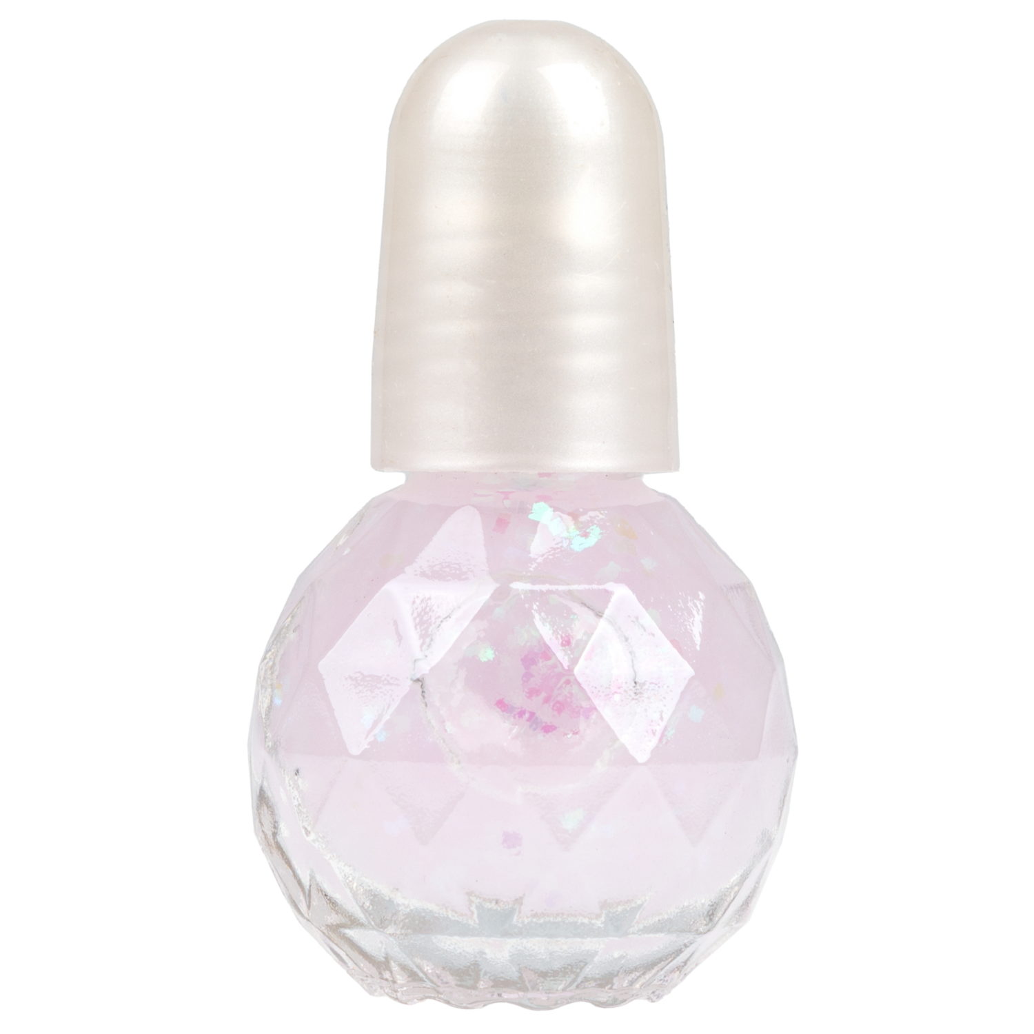 Lukky Diamond Лак для ногтей peel-off Конфетти с колечком,4,5 мл,с ароматом, сиреневый