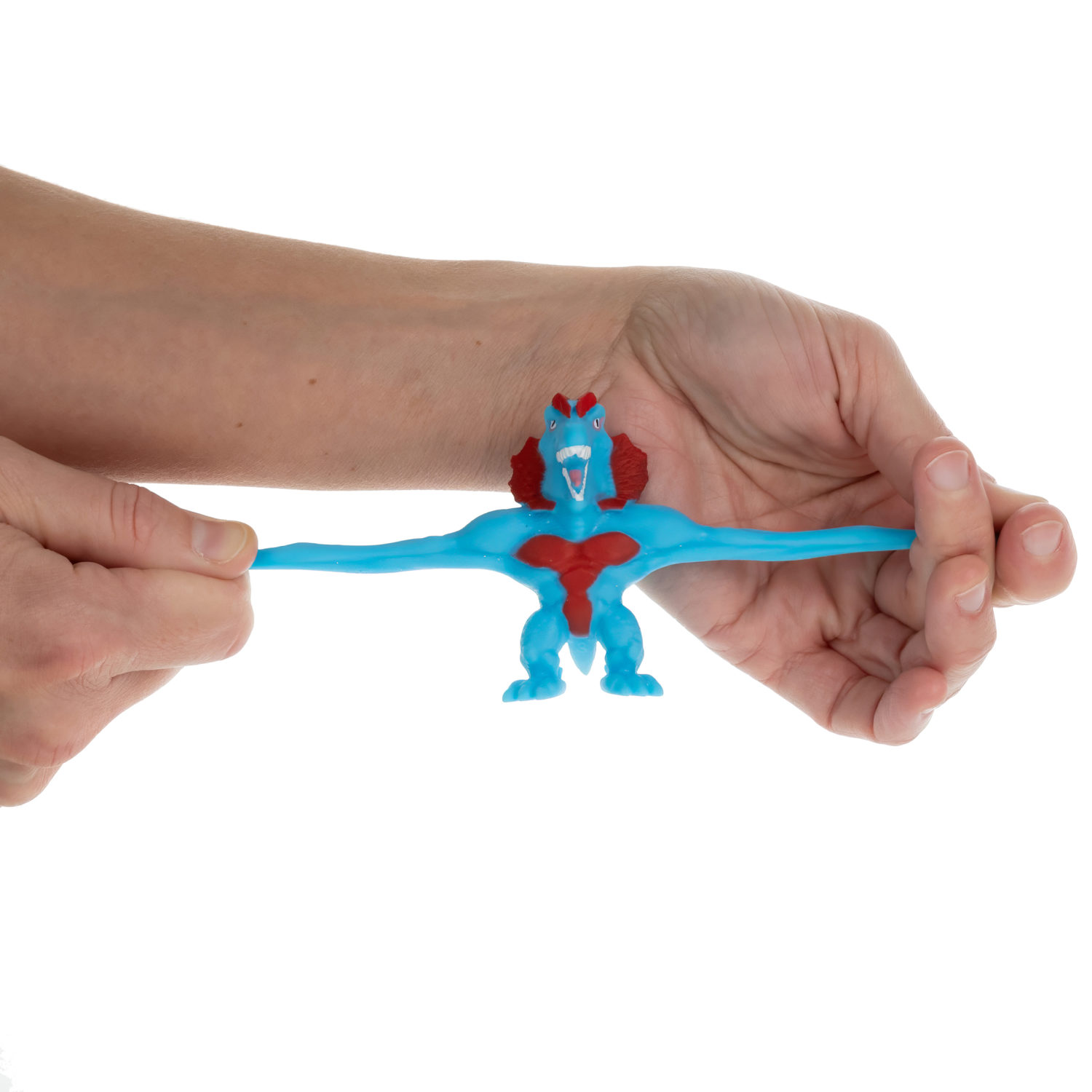1TOY MONSTER FLEX MINI DINO и SHARK, тянущиеся фигурки, 10 видов в ассортименте