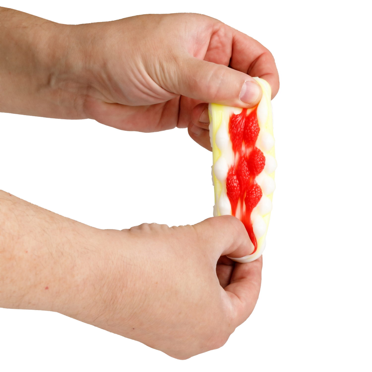 Таба сквиш 1TOY Крутой замес Тортик с кремом и ягодками