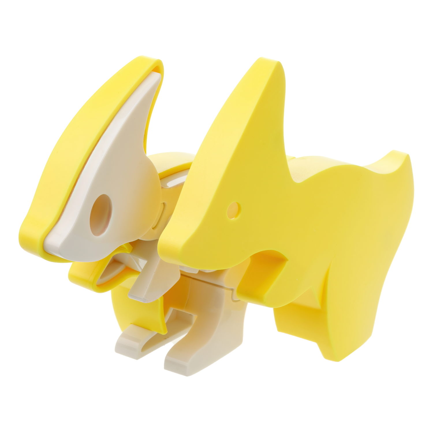 Игрушка динозавр 1TOY 3Dino Magnetic Паразауролоф, сборный, с магнитом, для развития моторики и сил рук, цвет в ассортименте 