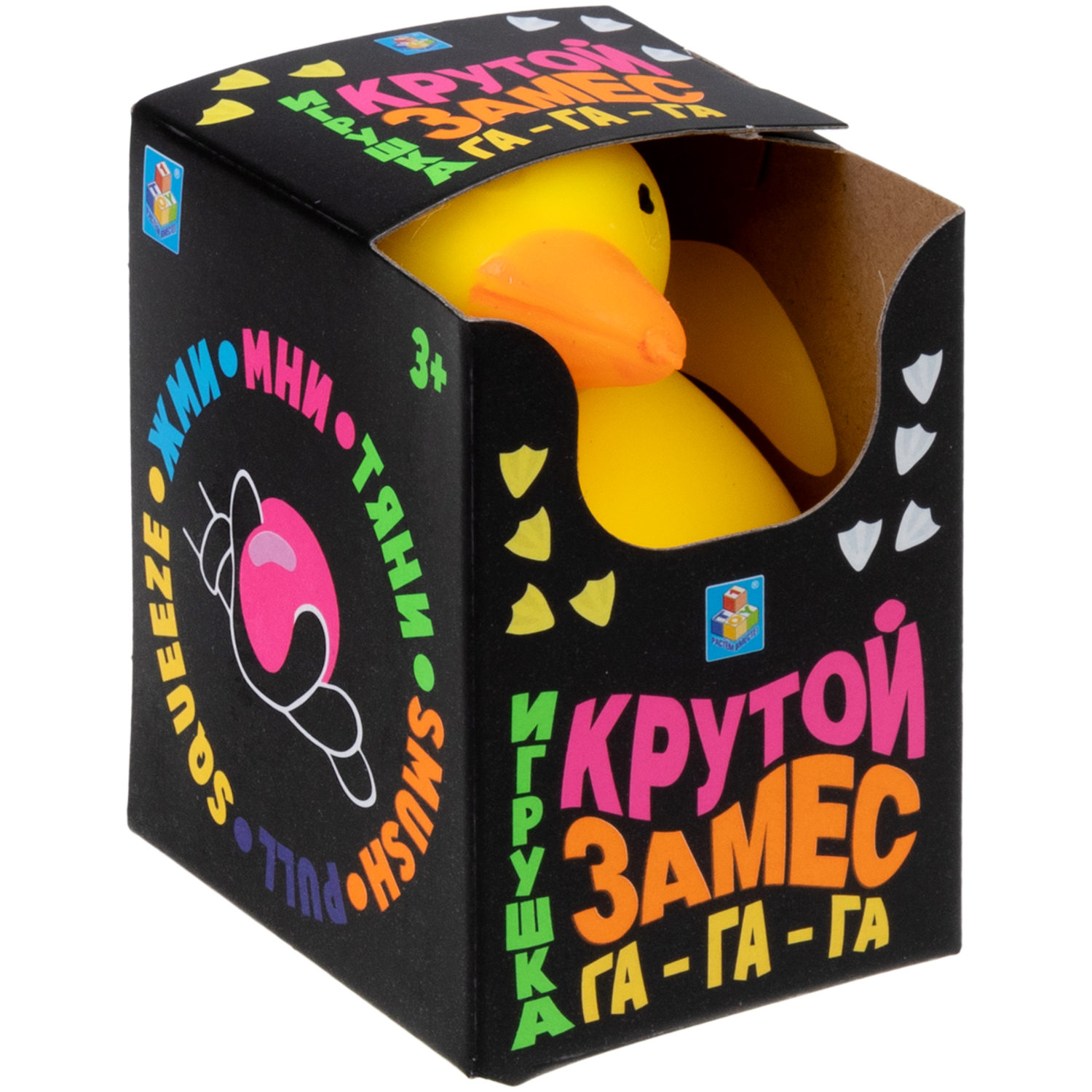 Игрушка-антистресс 1TOY Крутой замес Гусь,  в ассортименте, 10,5х7,5 см