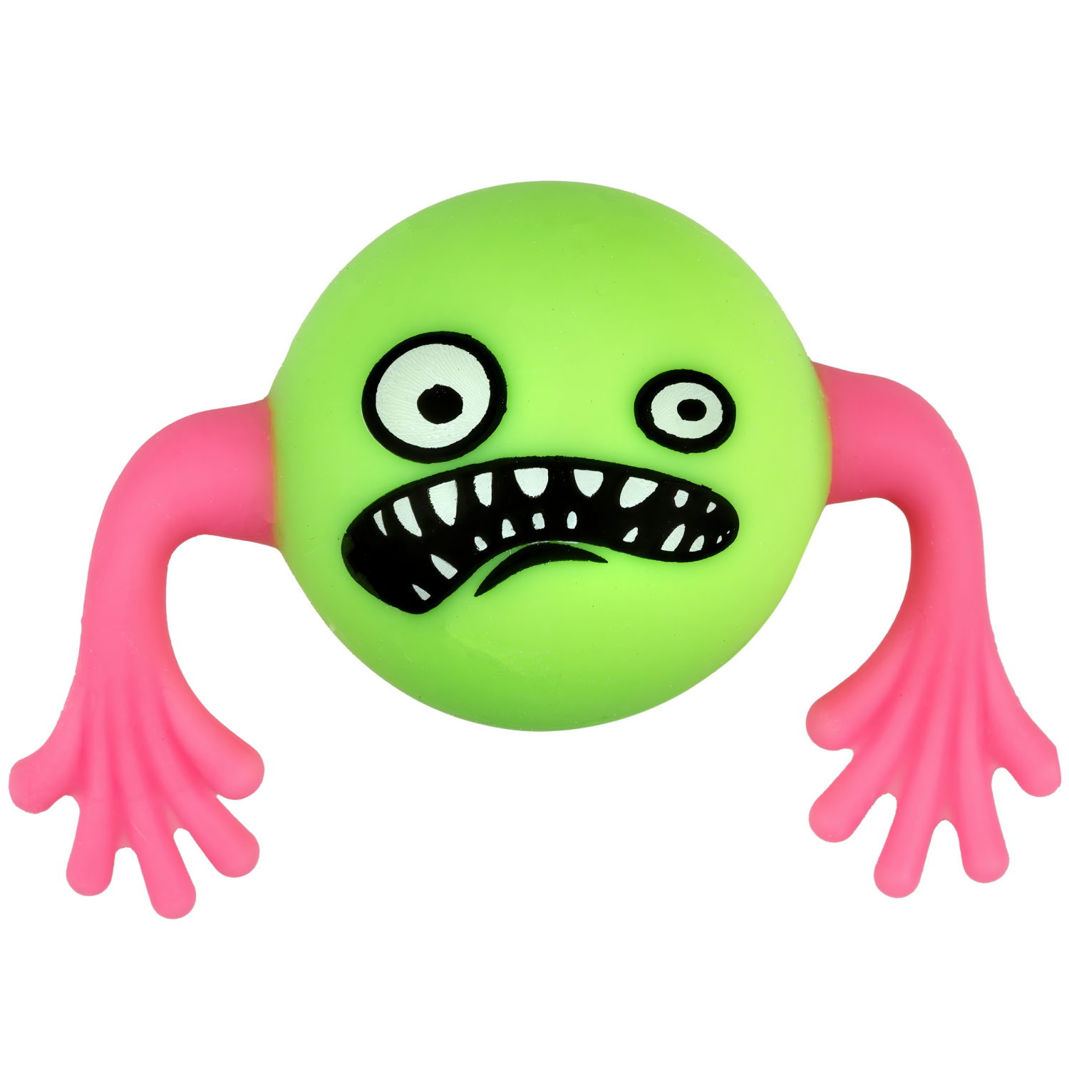 Шар-монстрик с руками 1TOY Крутой замес в ассортименте, 6 см