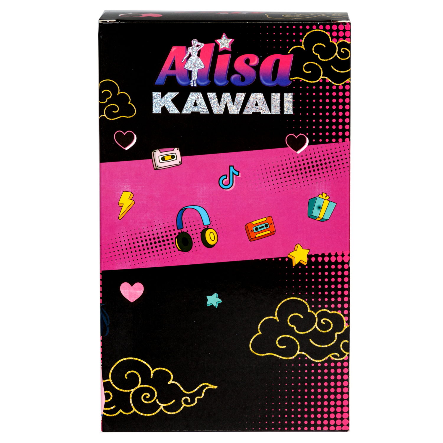 Кукла шарнирная Alisa Kawaii mini 15,2 см, с расчёской, с темными волосами 